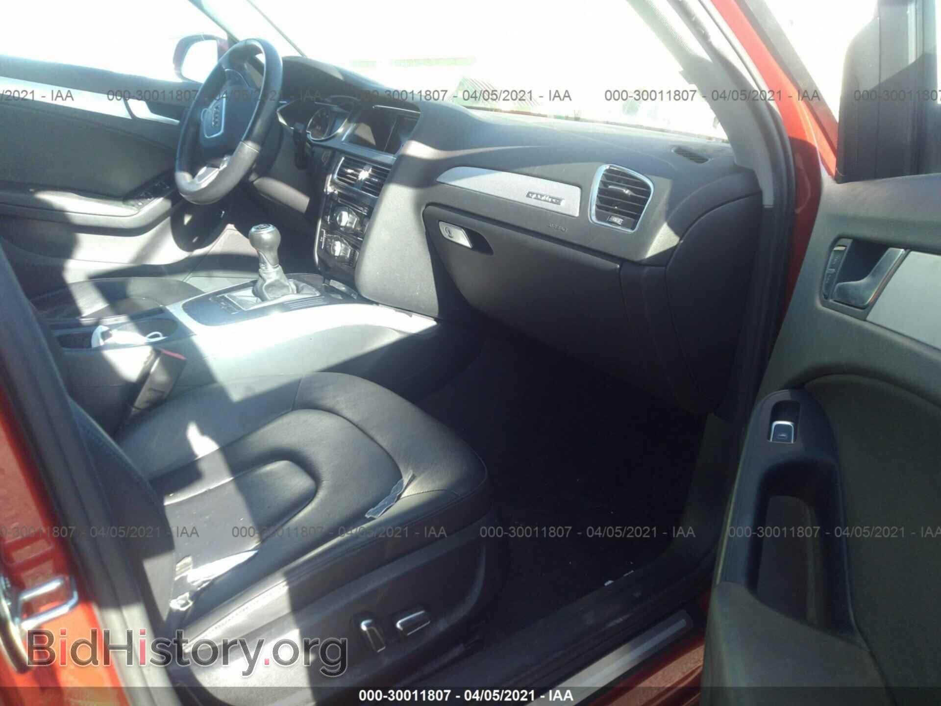 2013 AUDI A4 - VIN: WAUDFAFL7DN008805 - Фото 5