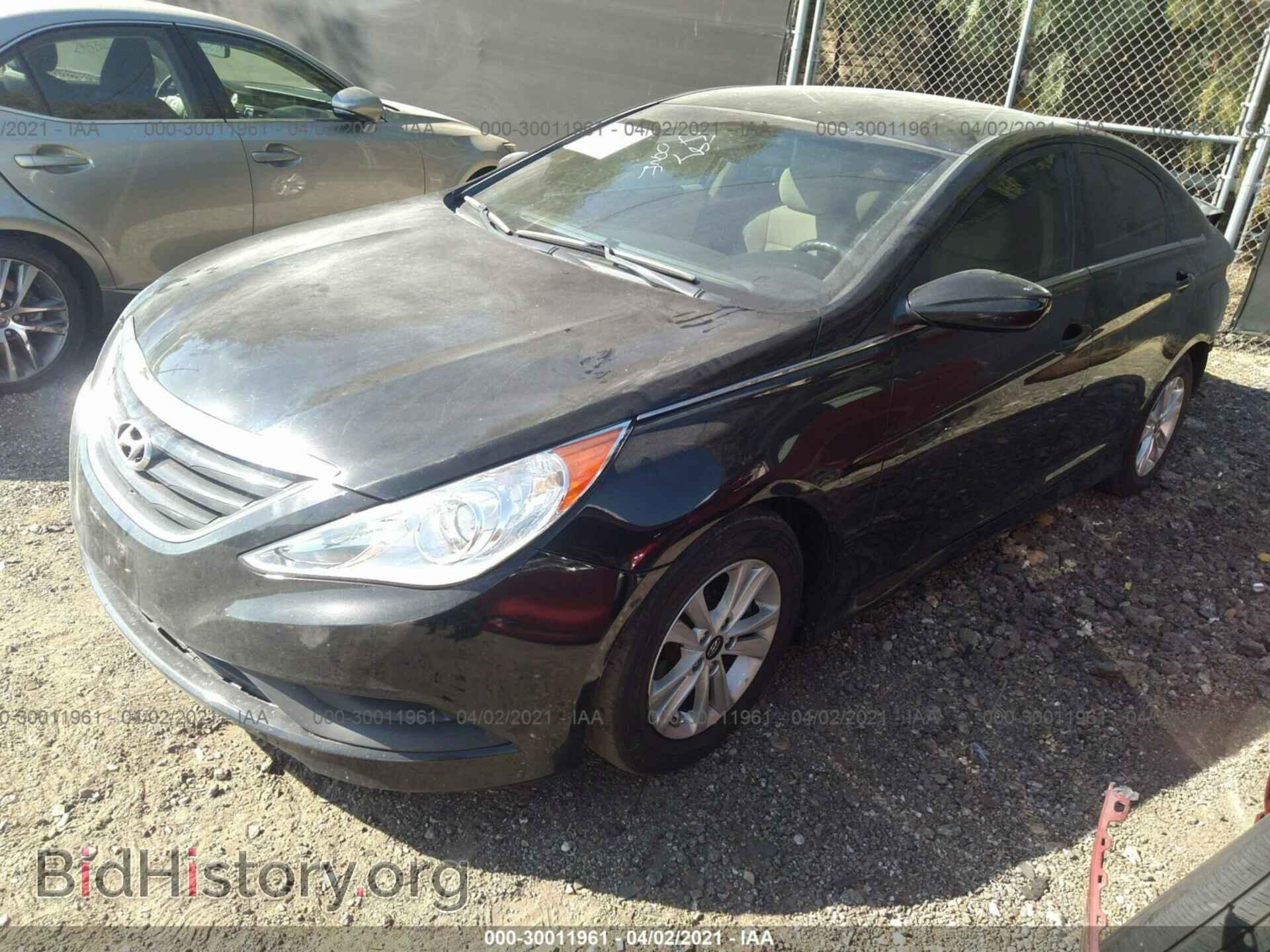 2014 HYUNDAI SONATA - VIN: 5NPEB4AC3EH892819 - Фото 2