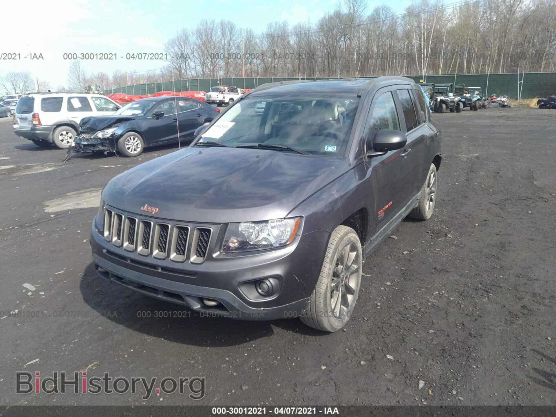 2016 JEEP COMPASS - VIN: 1C4NJDBB5GD785420 - Фото 2