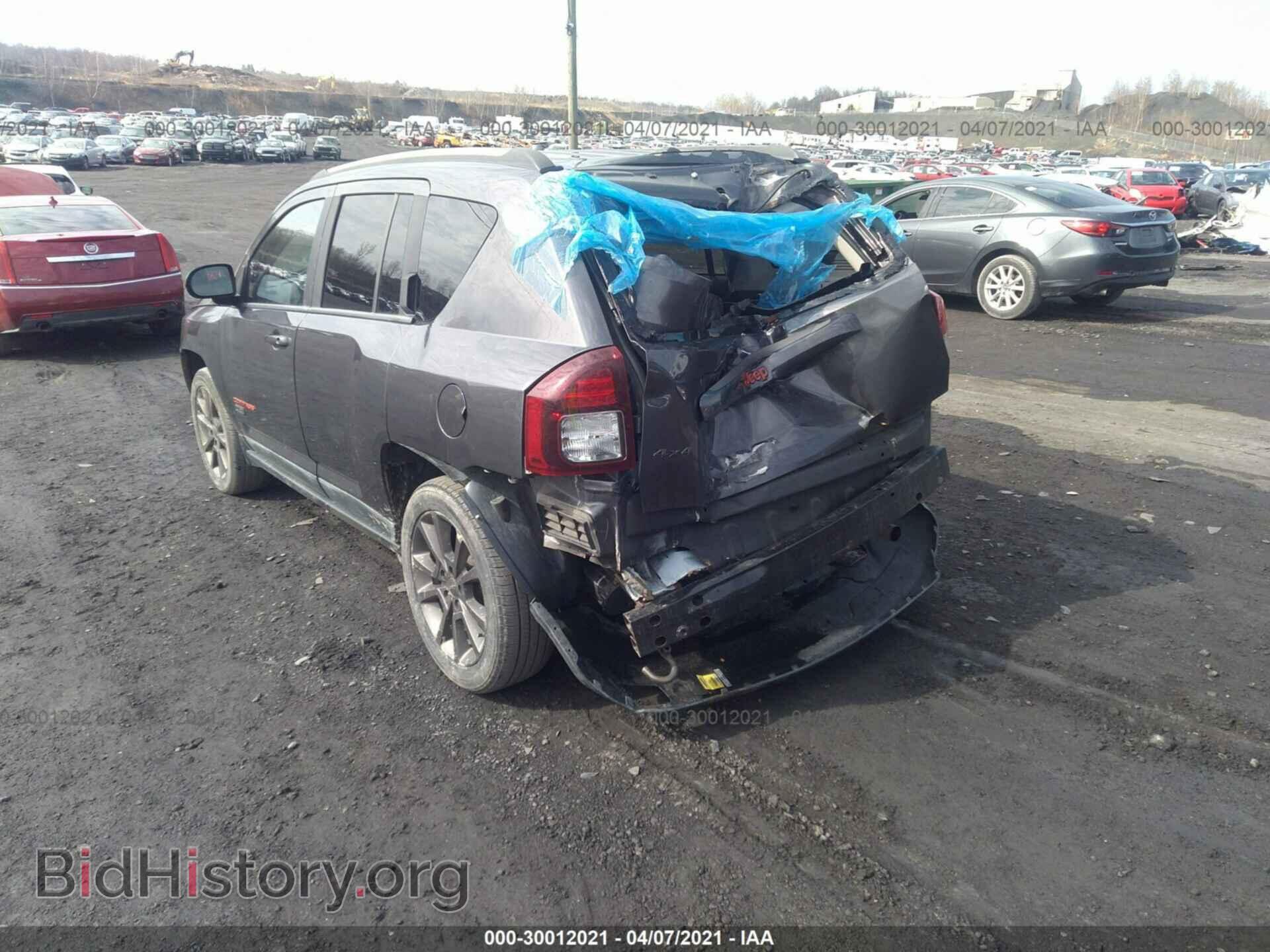 2016 JEEP COMPASS - VIN: 1C4NJDBB5GD785420 - Фото 3