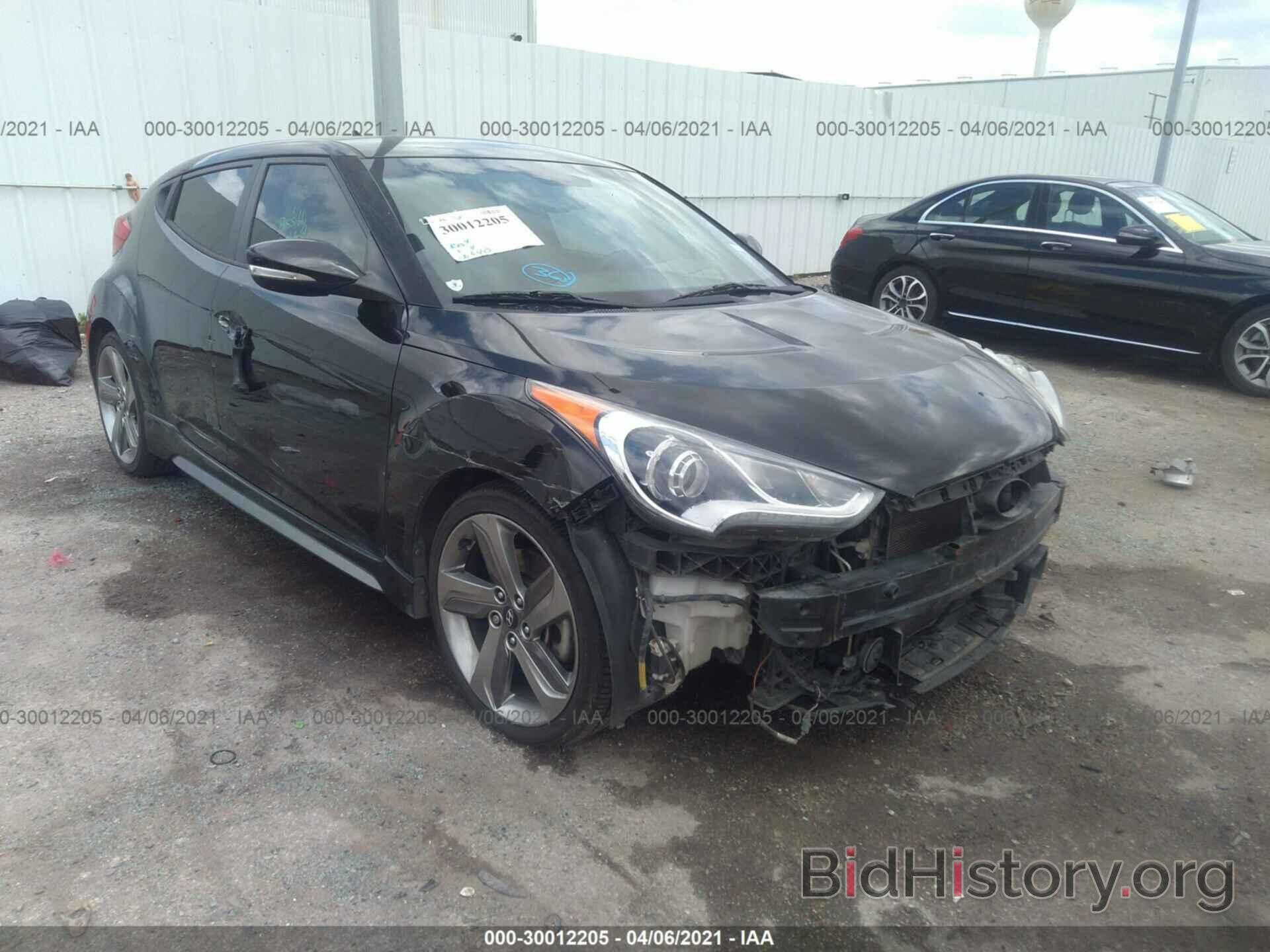 Photo KMHTC6AE3EU190860 - HYUNDAI VELOSTER 2014