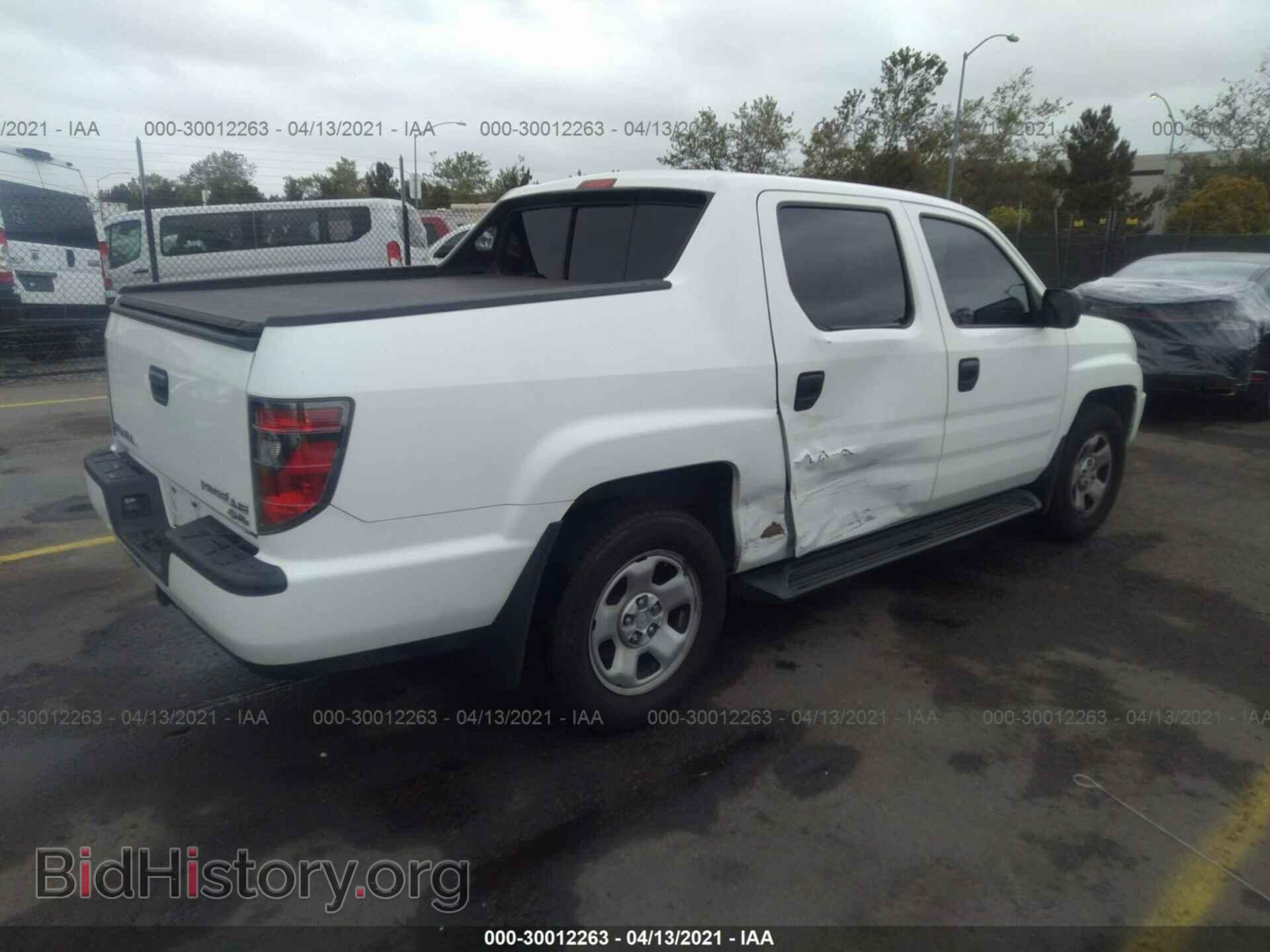 2012 HONDA RIDGELINE - VIN: 5FPYK1F24CB451490 - Фото 4