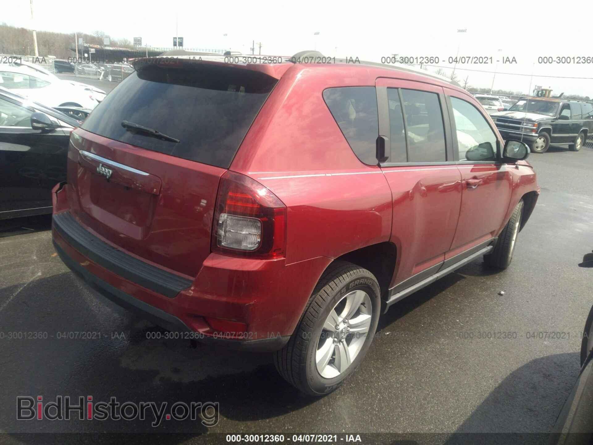 2016 JEEP COMPASS - VIN: 1C4NJDBB2GD509518 - Фото 4