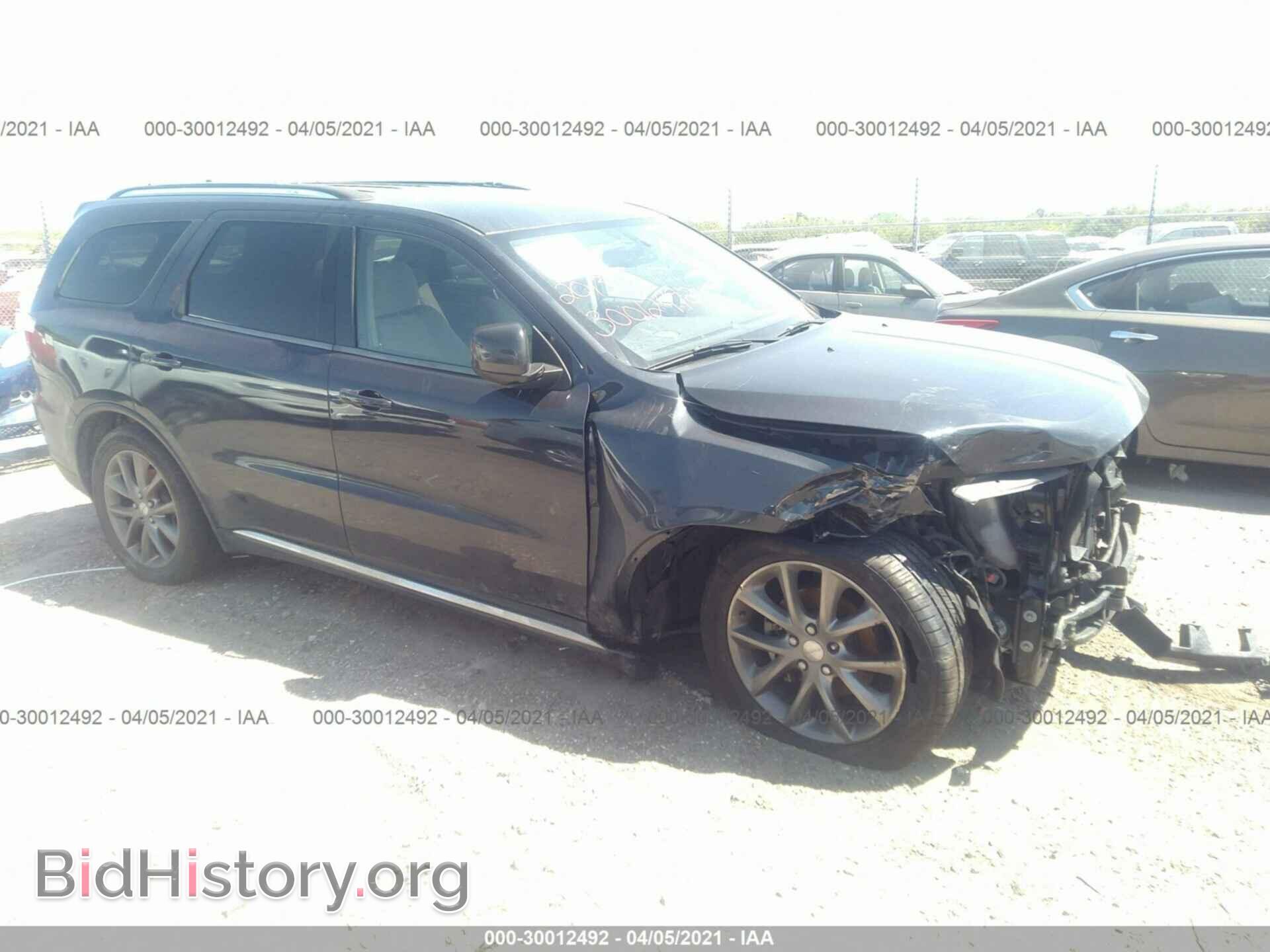 Photo 1C4RDHAG8DC689182 - DODGE DURANGO 2013
