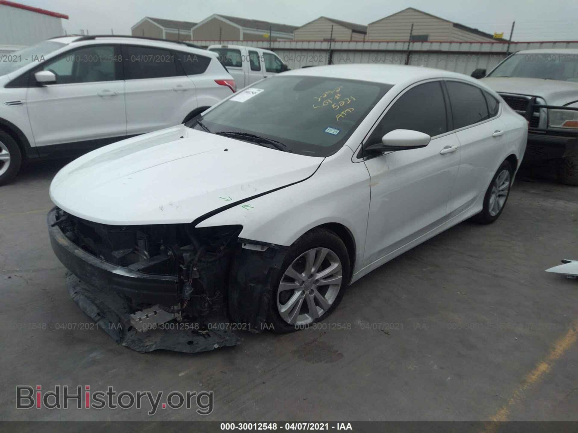 2016 CHRYSLER 200 - VIN: 1C3CCCAB3GN178668 - Фото 2