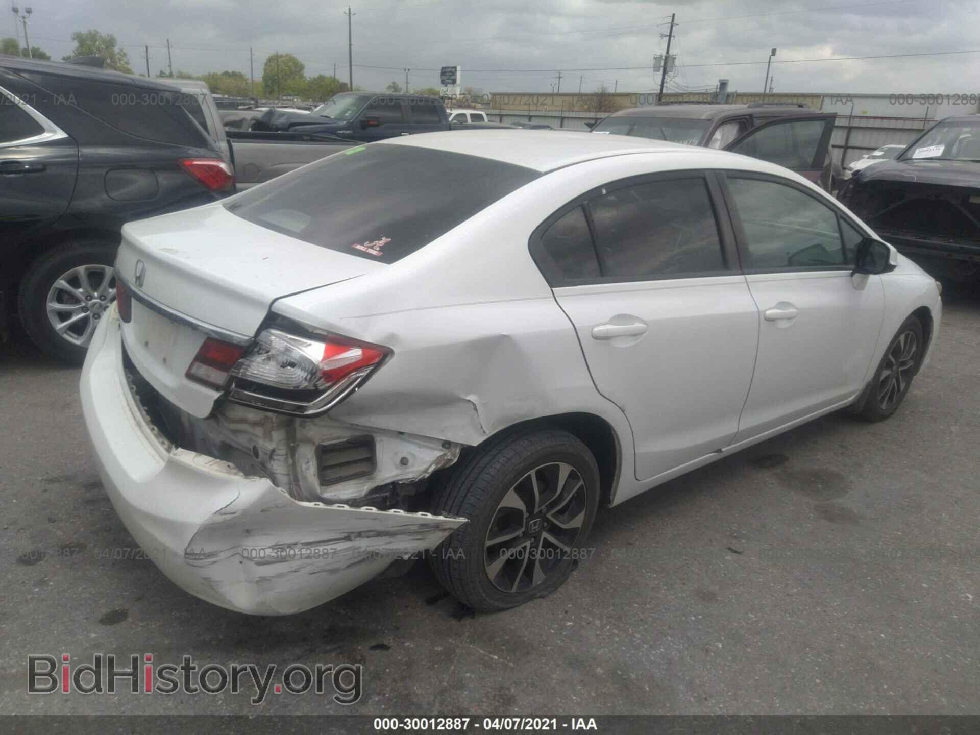 2013 HONDA CIVIC SDN - VIN: 19XFB2F99DE049233 - Фото 4