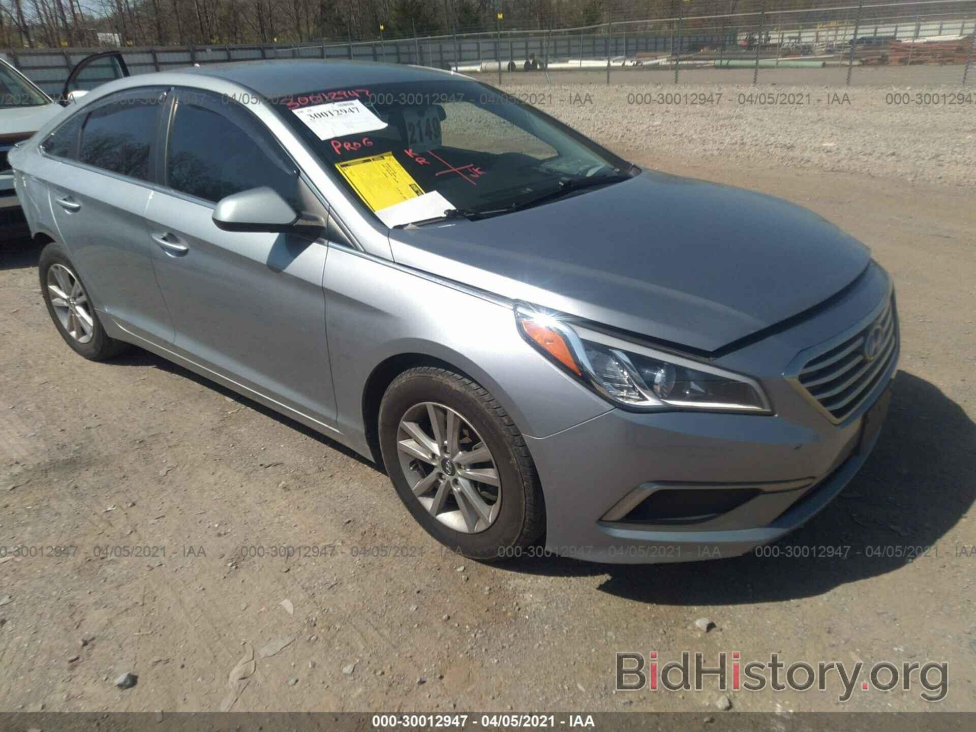 Фотография 5NPE24AF7GH344593 - HYUNDAI SONATA 2016