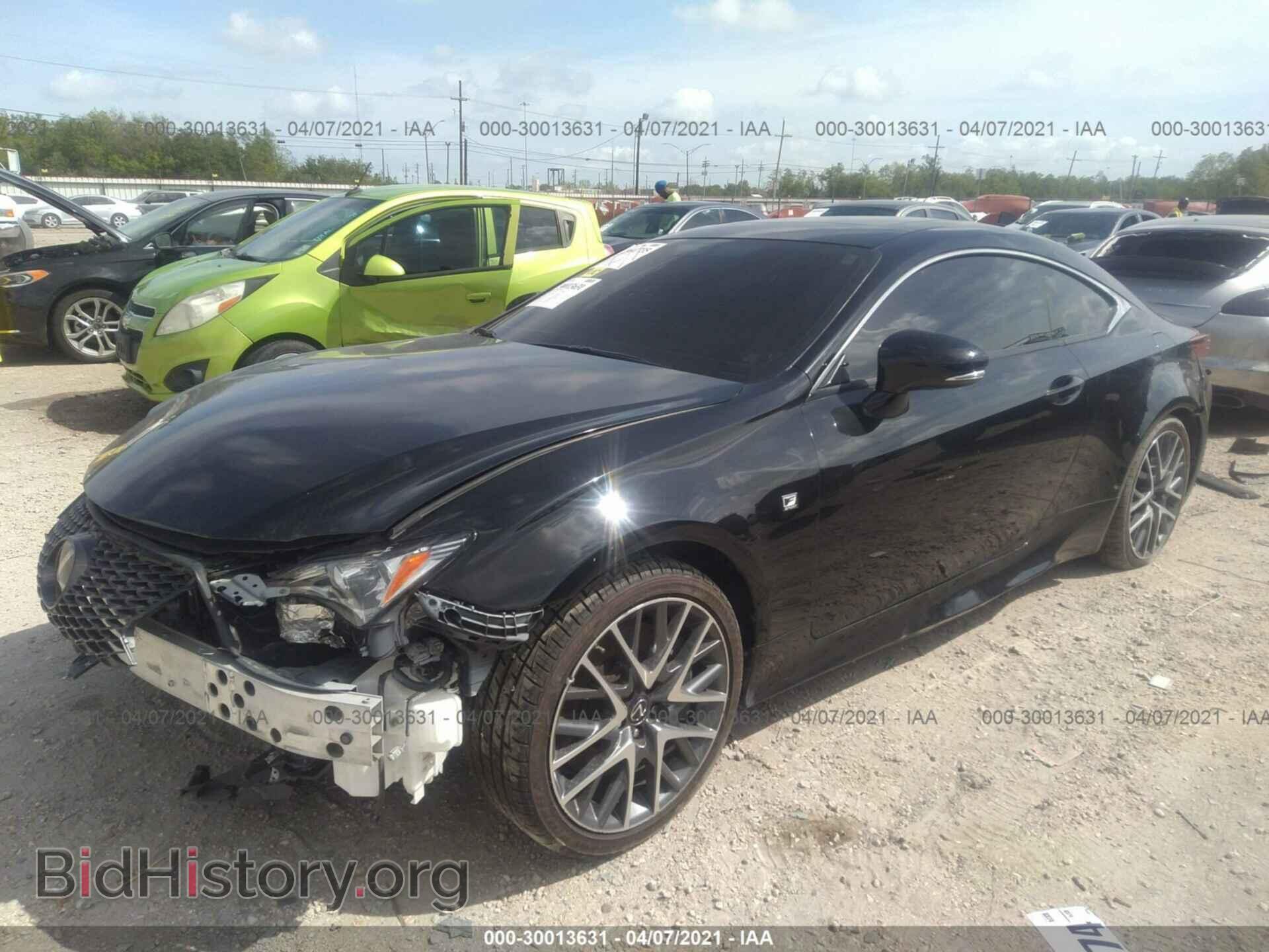2016 LEXUS RC 350 - VIN: JTHHE5BC5G5012004 - Фото 2