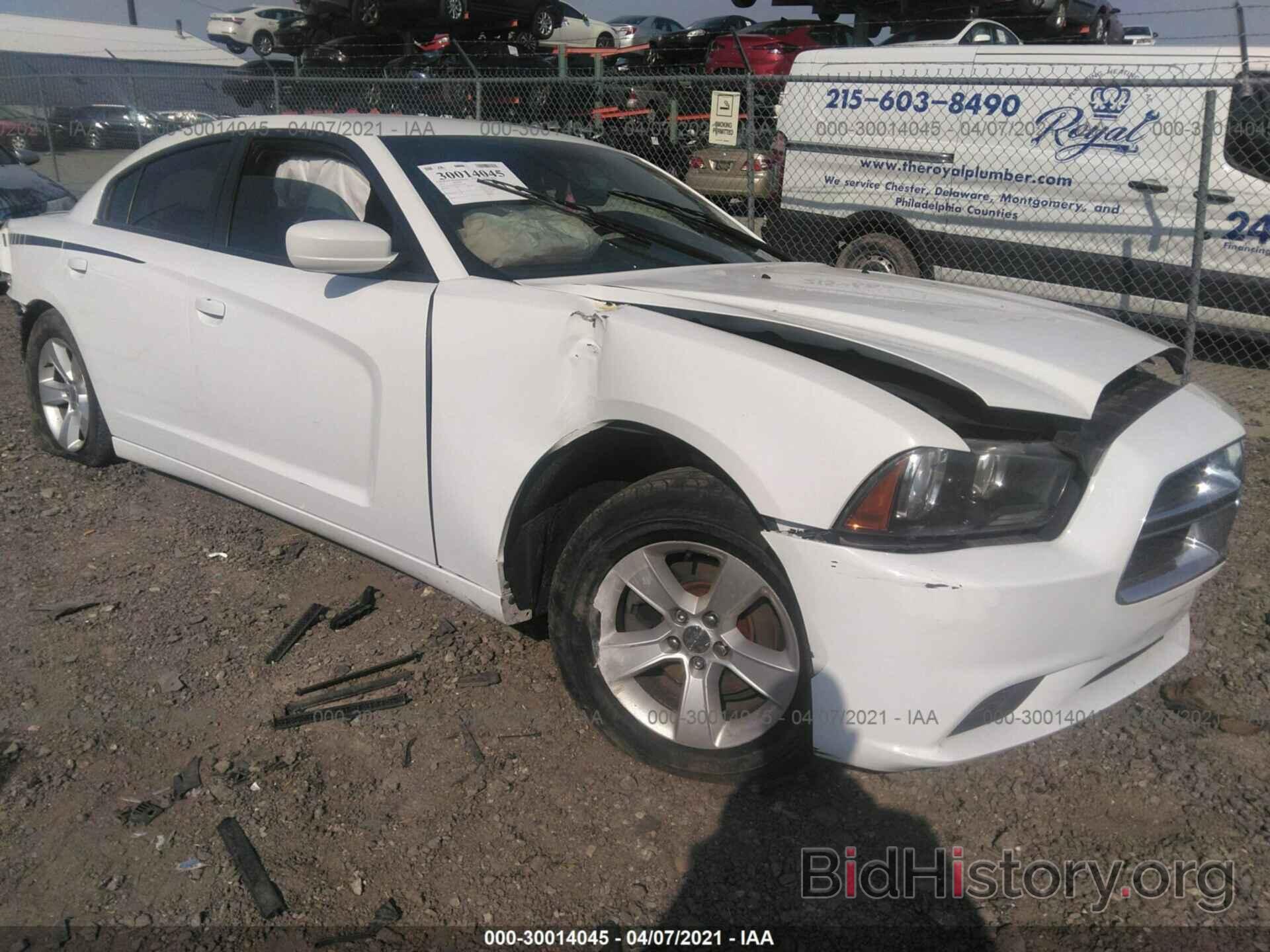 Photo 2C3CDXBG0DH579498 - DODGE CHARGER 2013