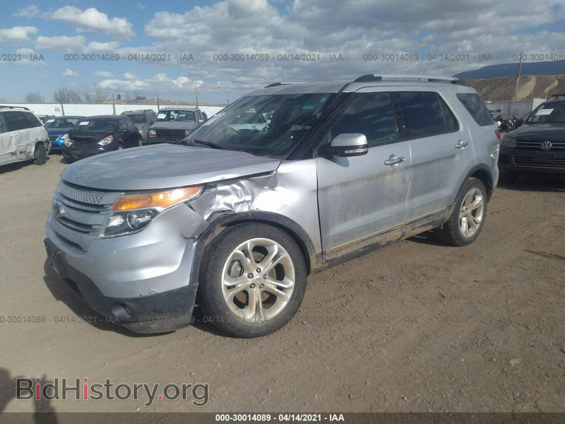 2014 FORD EXPLORER - VIN: 1FM5K8F88EGB12101 - Фото 2