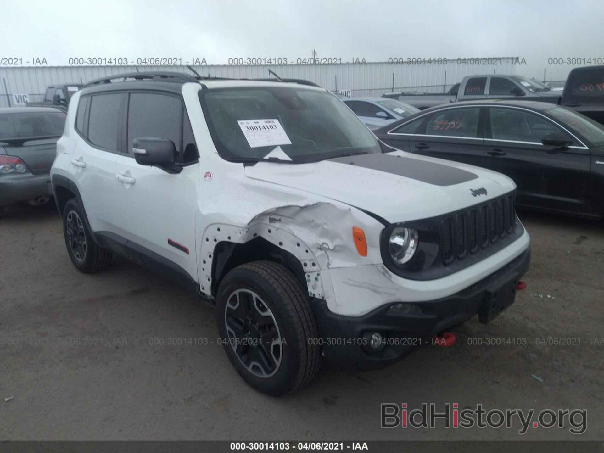 Photo ZACCJBCT3GPD28626 - JEEP RENEGADE 2016