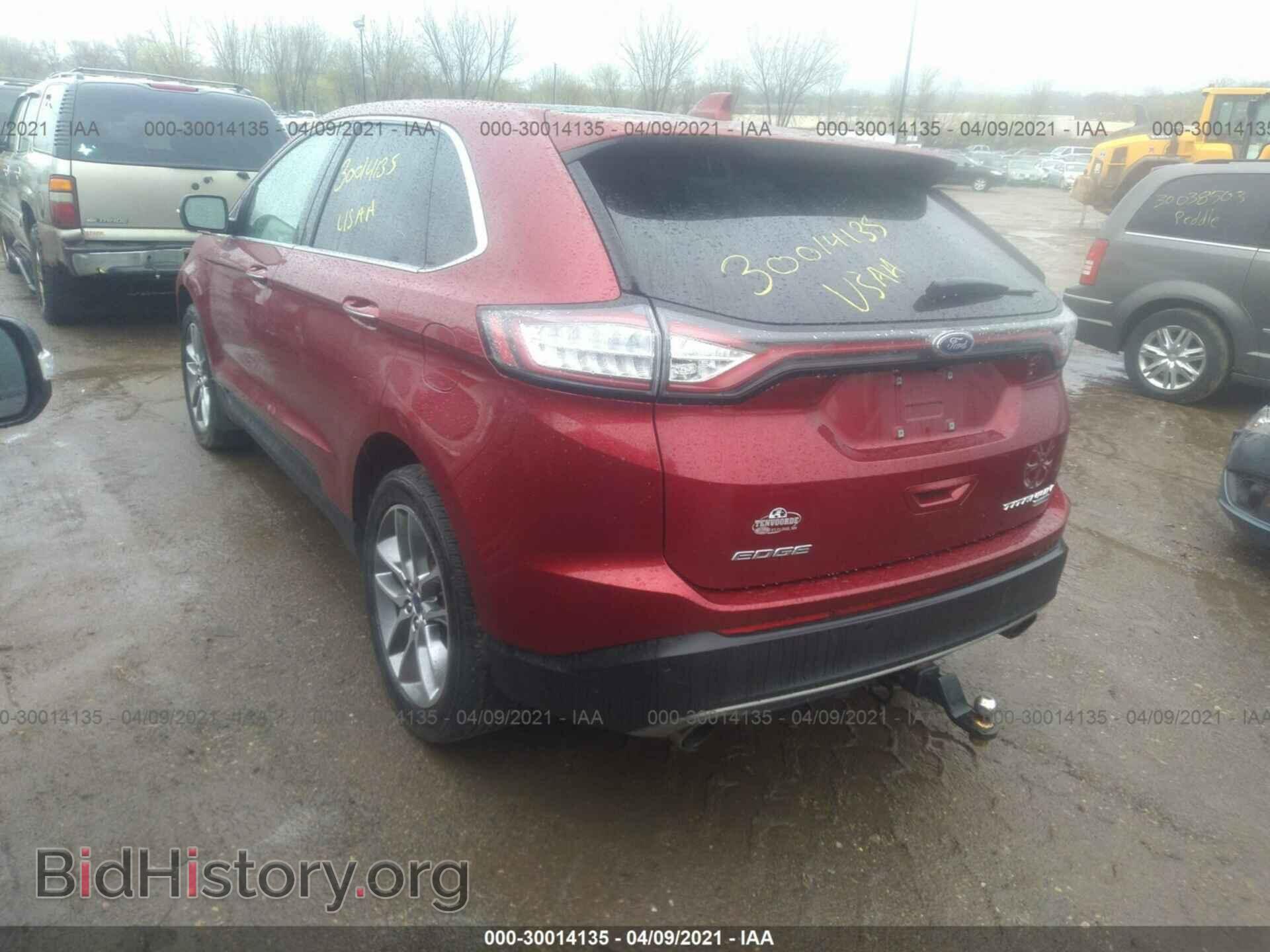 2016 FORD EDGE - VIN: 2FMPK4K94GBC17633 - Photo 3