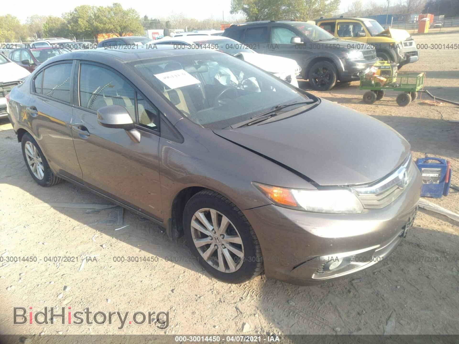Фотография 2HGFB2F86CH523540 - HONDA CIVIC SDN 2012