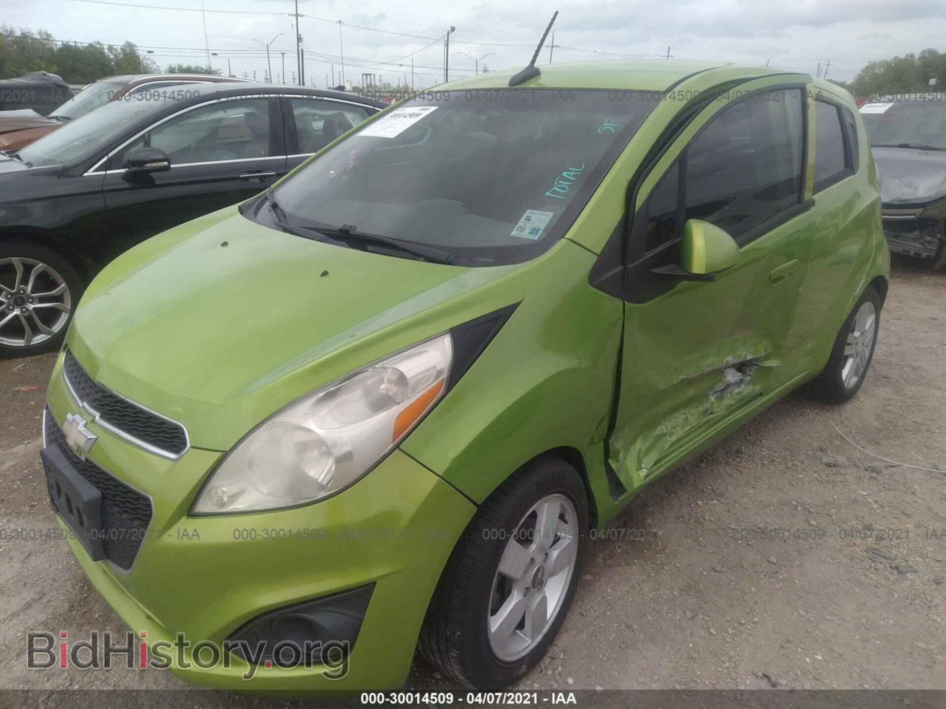 2014 CHEVROLET SPARK - VIN: KL8CB6S95EC480363 - Фото 2