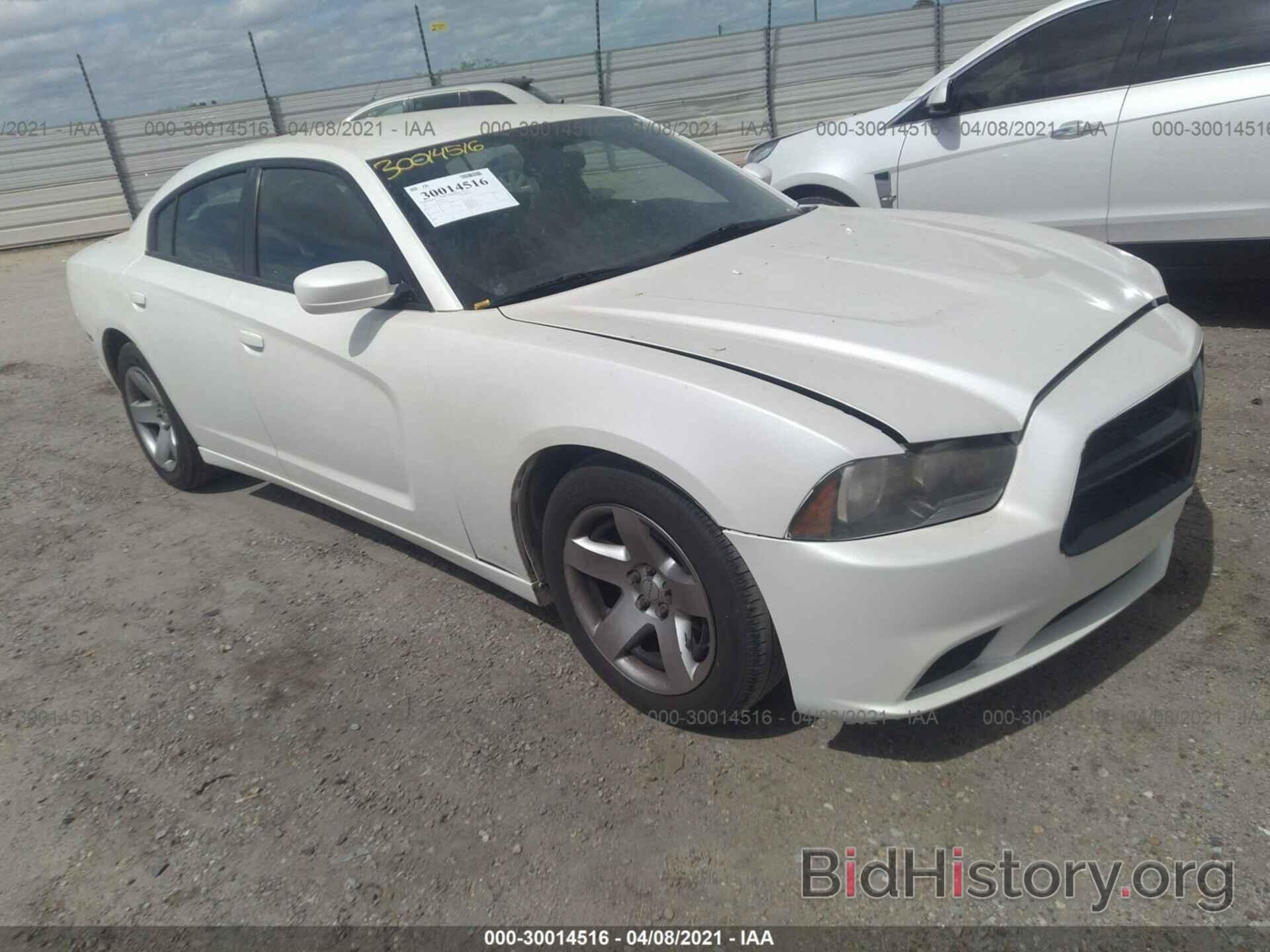 Photo 2C3CDXAT3CH267592 - DODGE CHARGER 2012