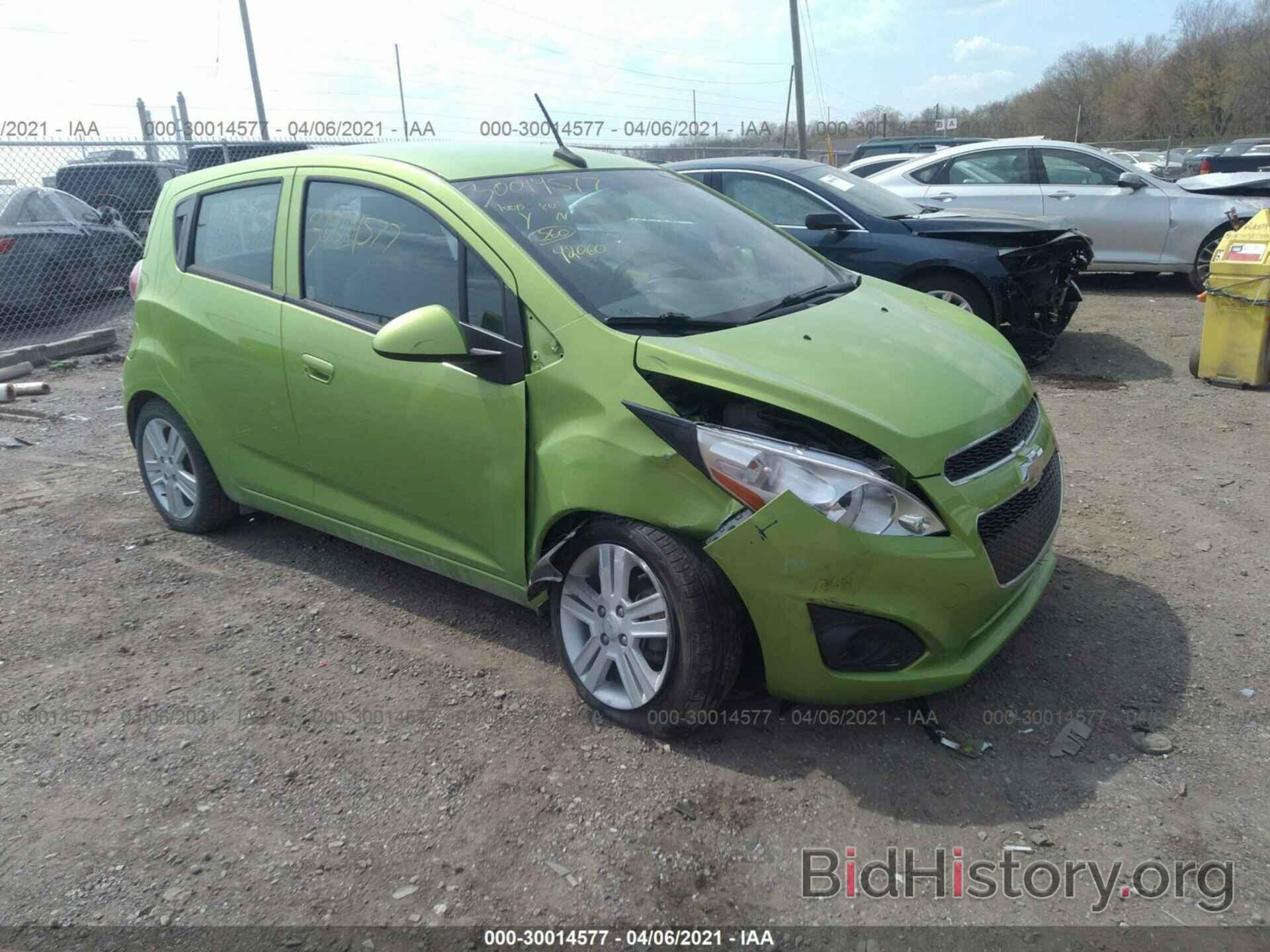 Фотография KL8CA6S91EC586456 - CHEVROLET SPARK 2014