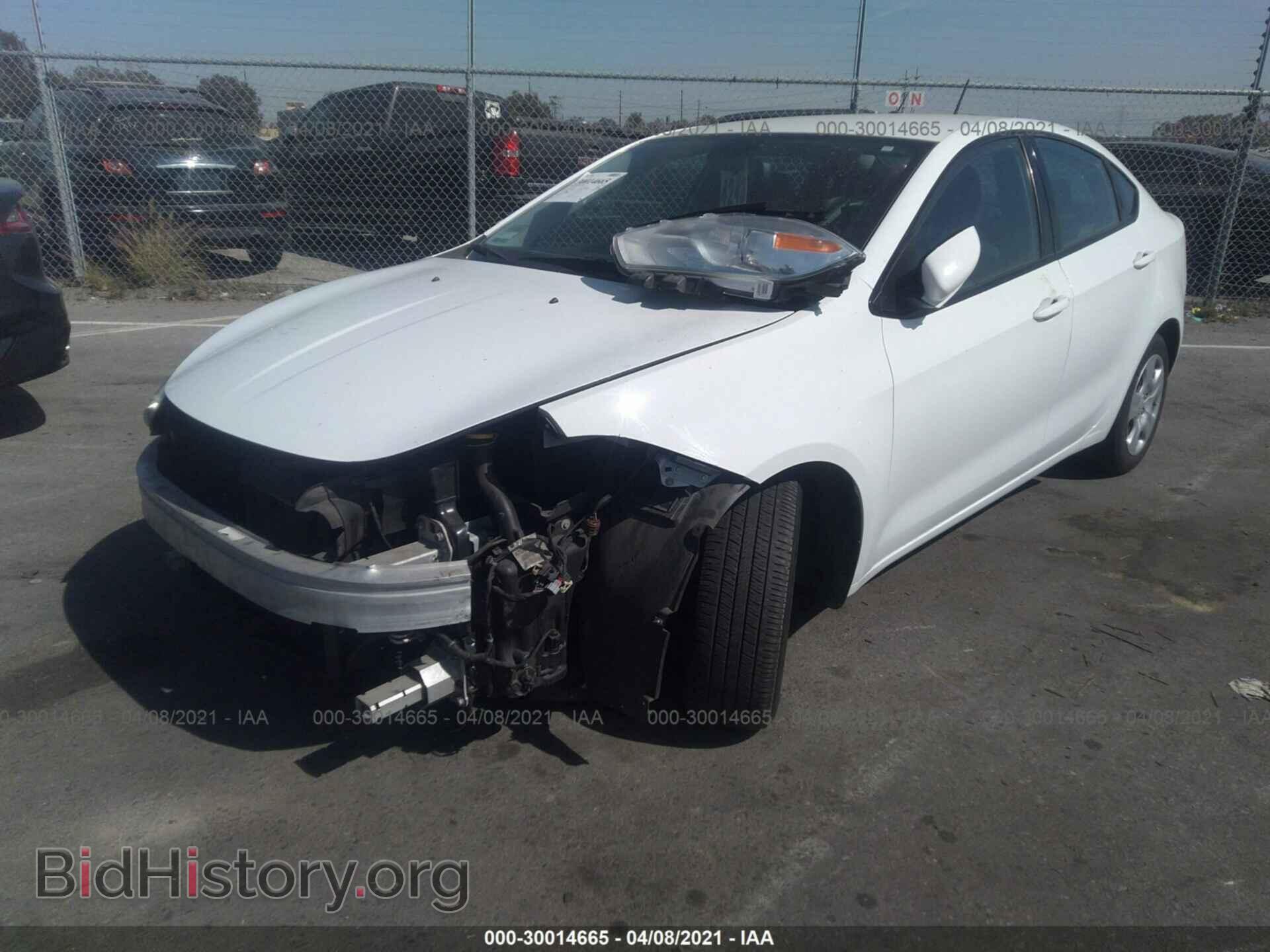 2015 DODGE DART - VIN: 1C3CDFAA5FD276000 - Photo 2