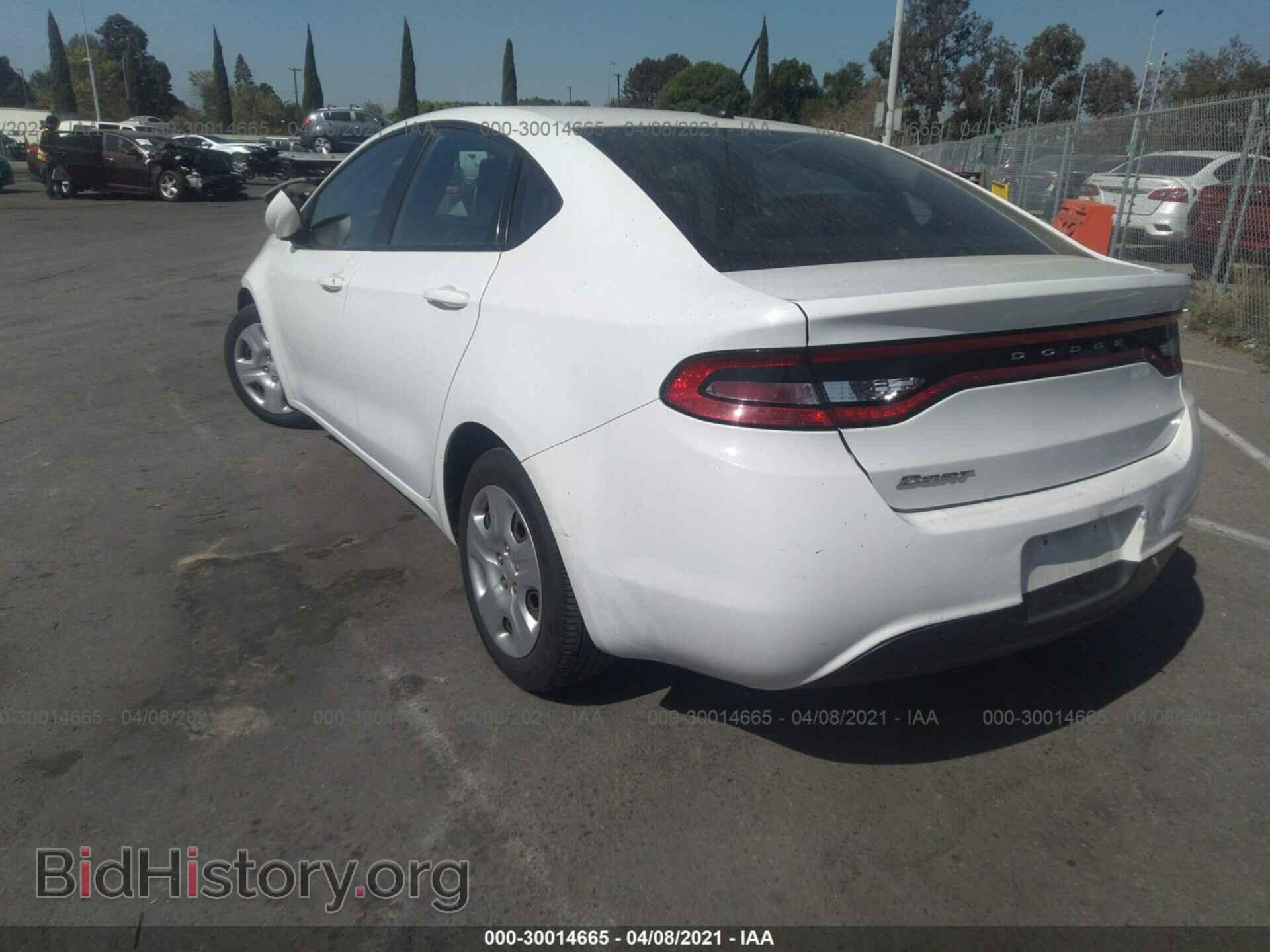 2015 DODGE DART - VIN: 1C3CDFAA5FD276000 - Photo 3