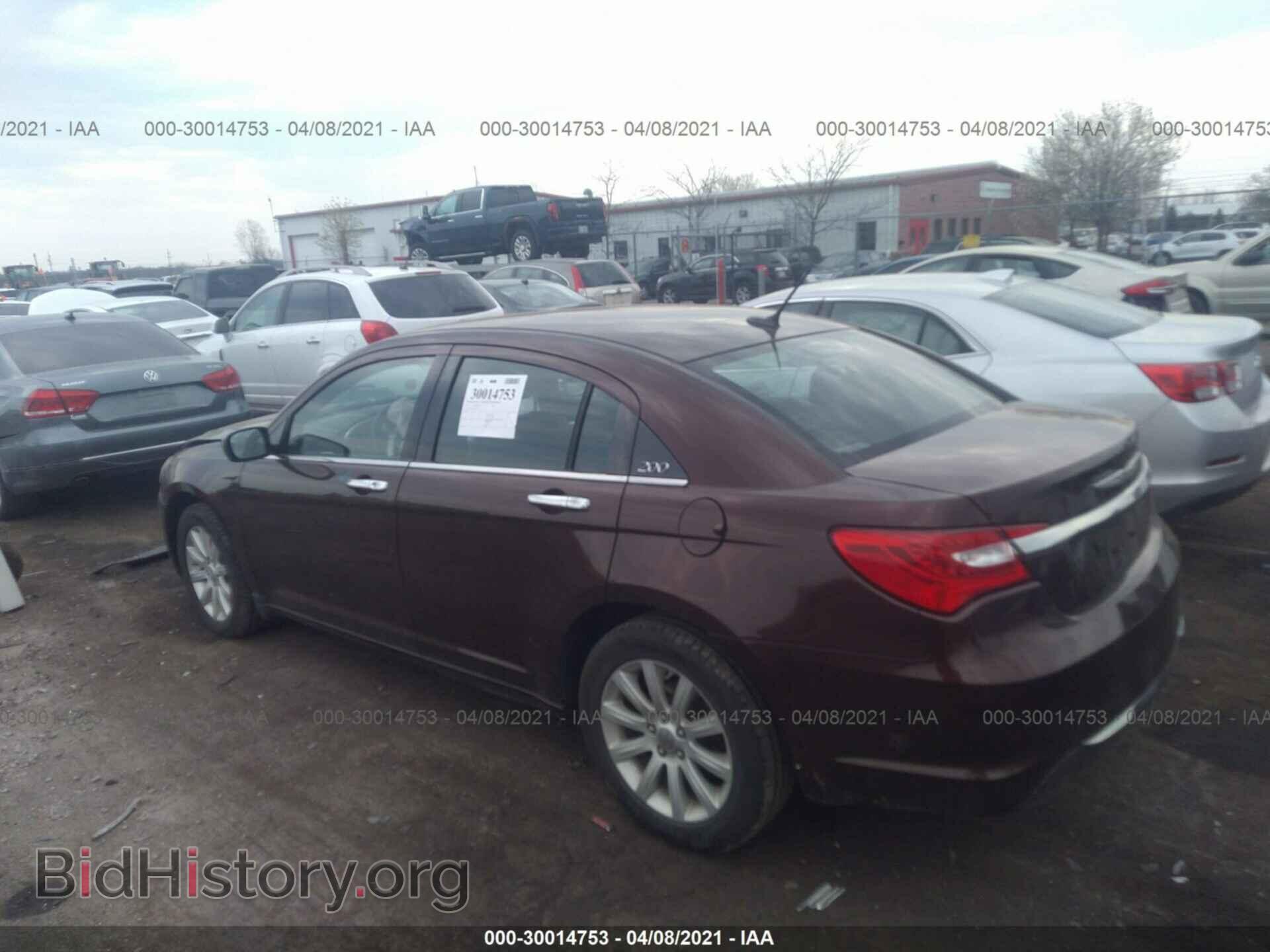 2013 CHRYSLER 200 - VIN: 1C3CCBCG4DN727633 - Фото 3