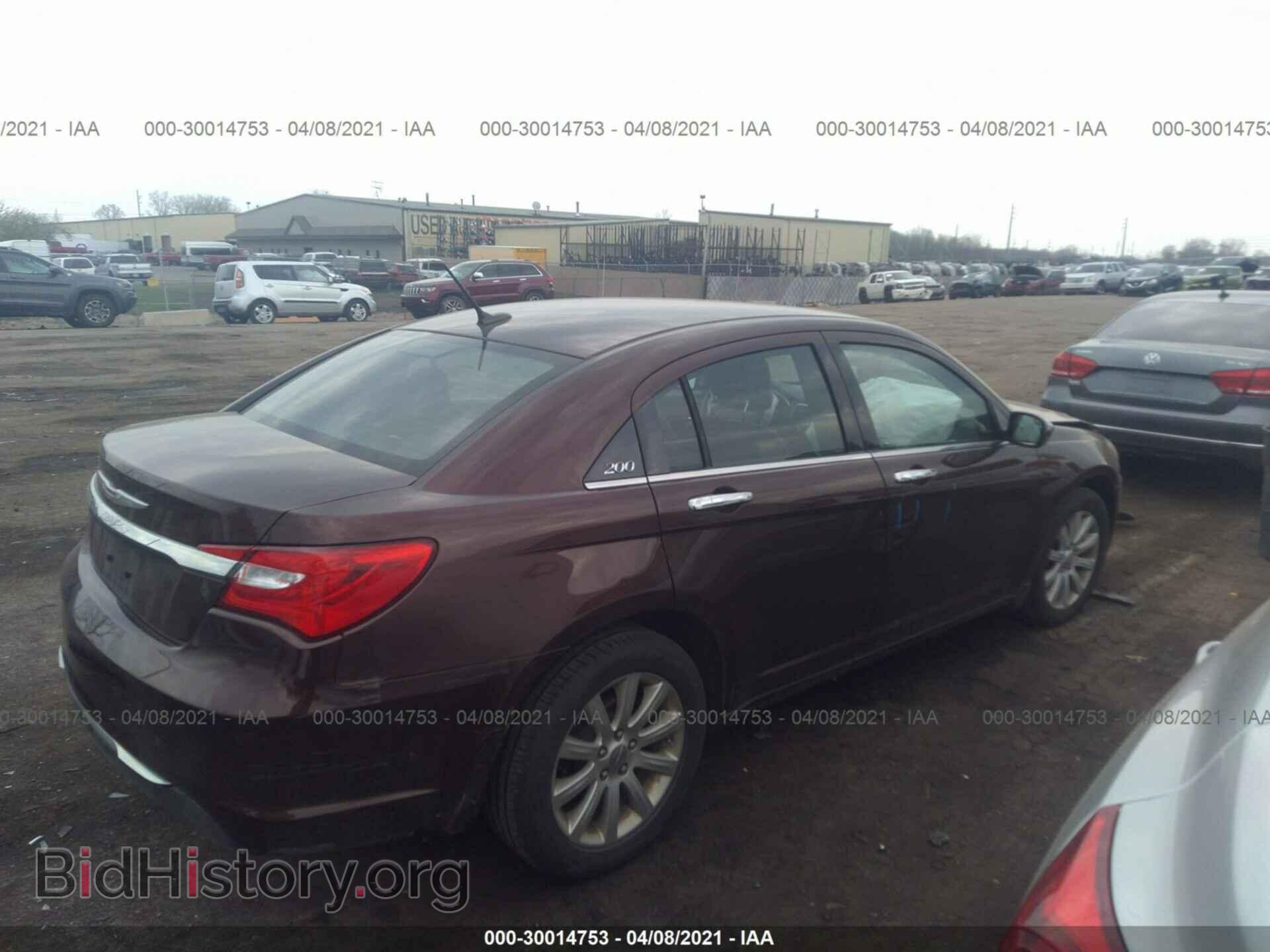 2013 CHRYSLER 200 - VIN: 1C3CCBCG4DN727633 - Фото 4