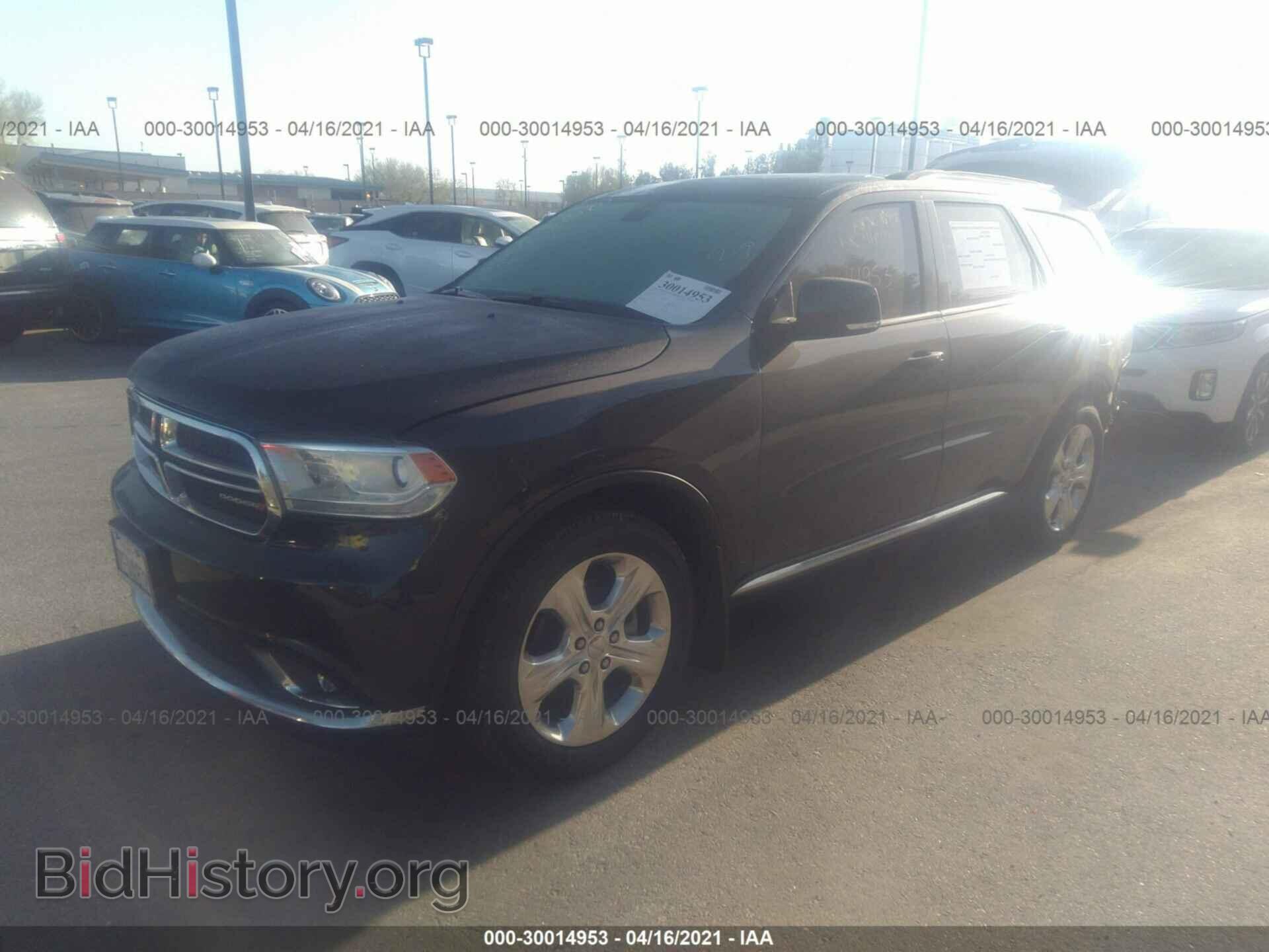 2014 DODGE DURANGO - VIN: 1C4SDJDTXEC380476 - Фото 2