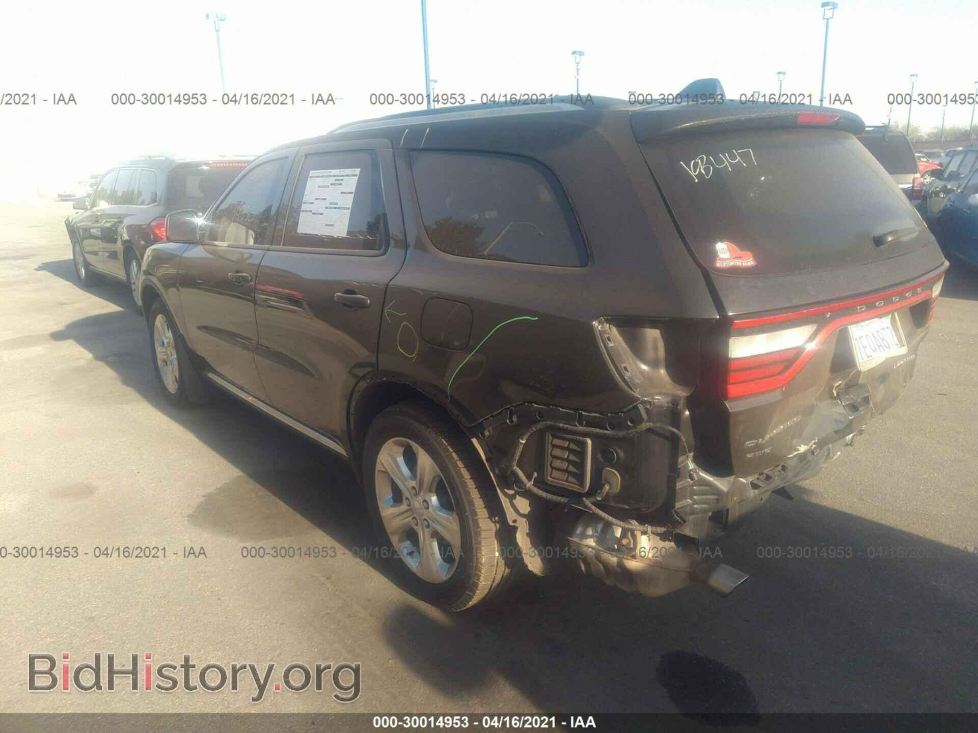 2014 DODGE DURANGO - VIN: 1C4SDJDTXEC380476 - Фото 3