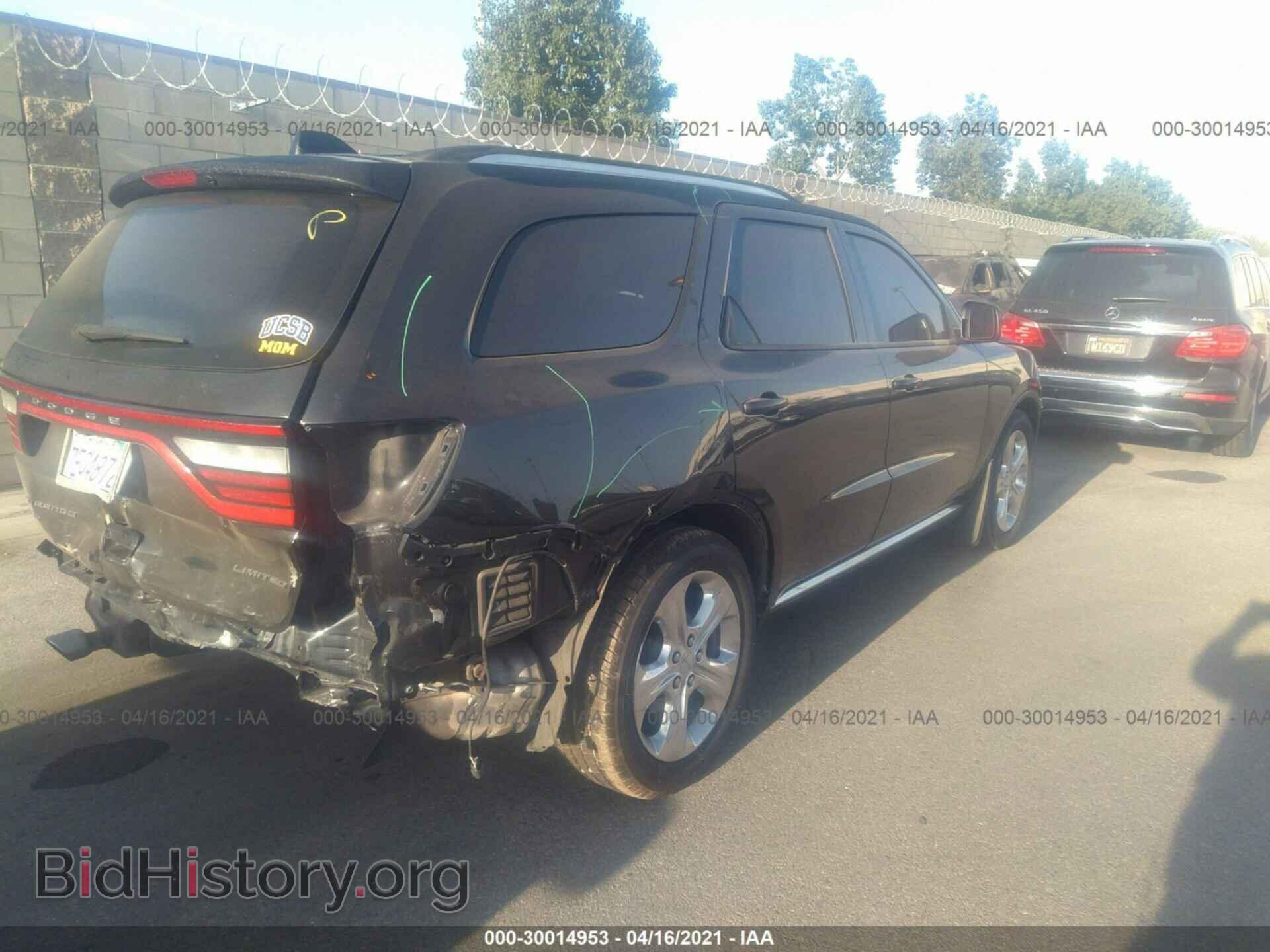 2014 DODGE DURANGO - VIN: 1C4SDJDTXEC380476 - Фото 4