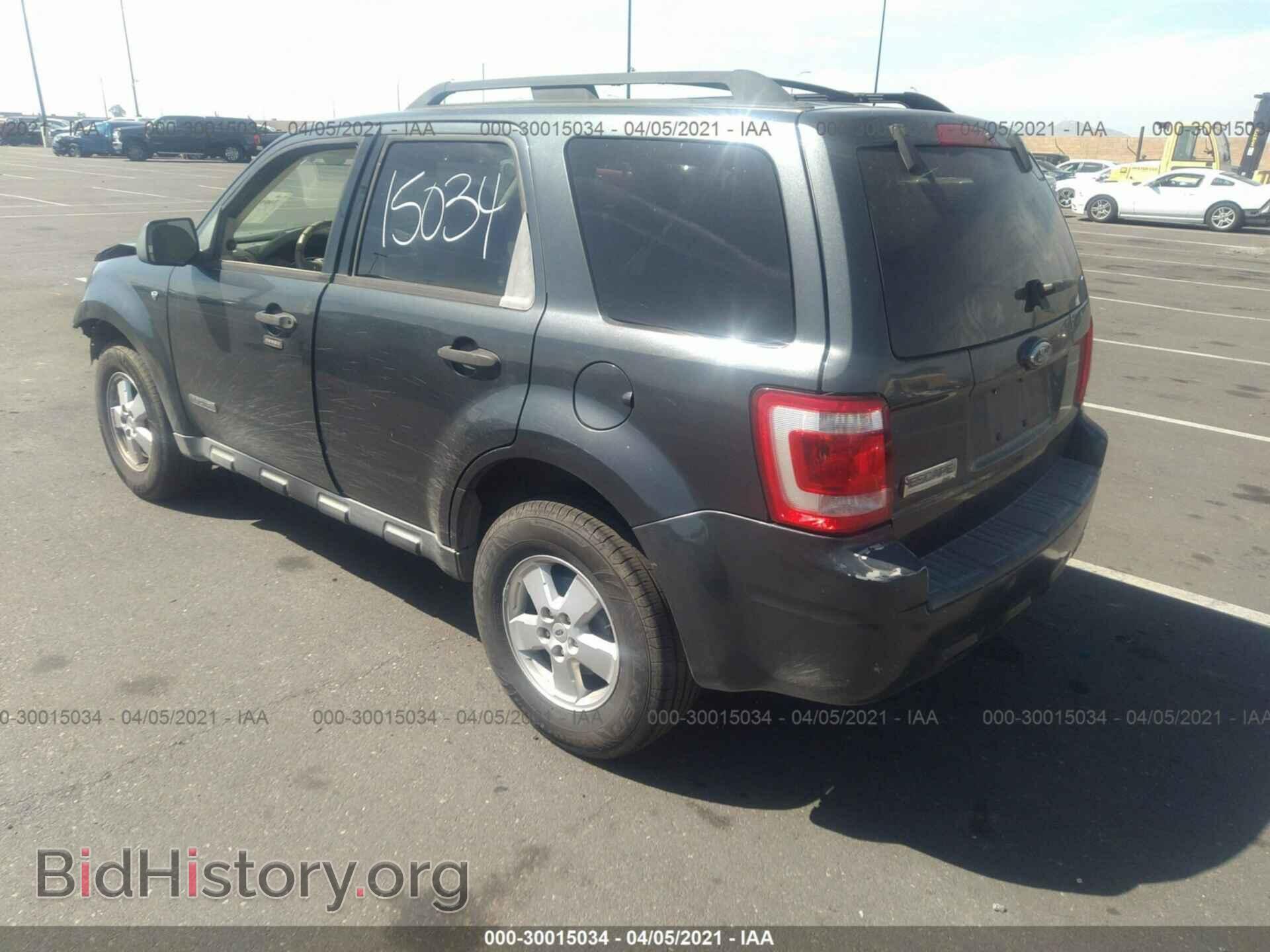 2008 FORD ESCAPE - VIN: 1FMCU03148KA76192 - Photo 3