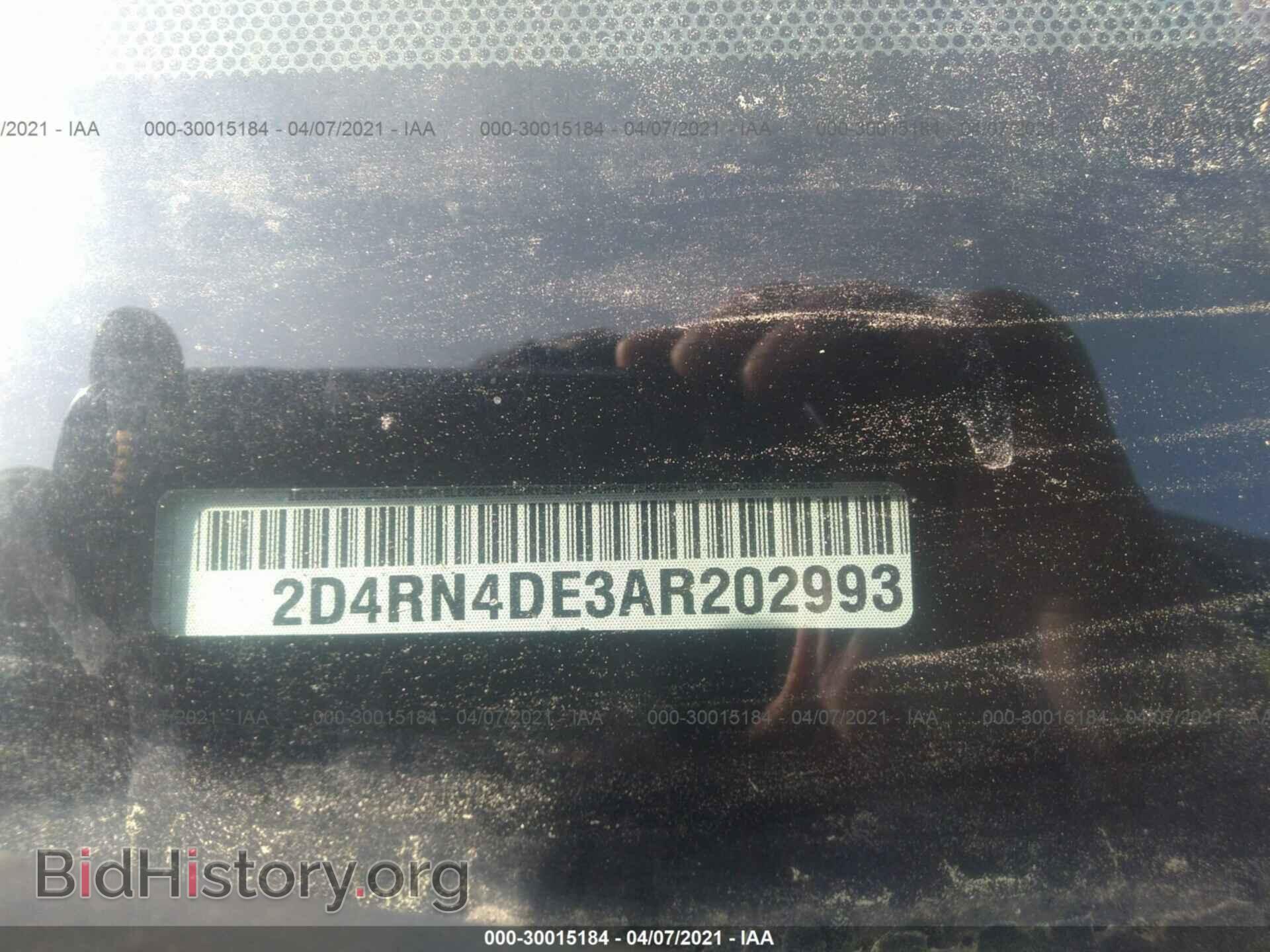 2010 DODGE GRAND CARAVAN - VIN: 2D4RN4DE3AR202993 - Фото 9
