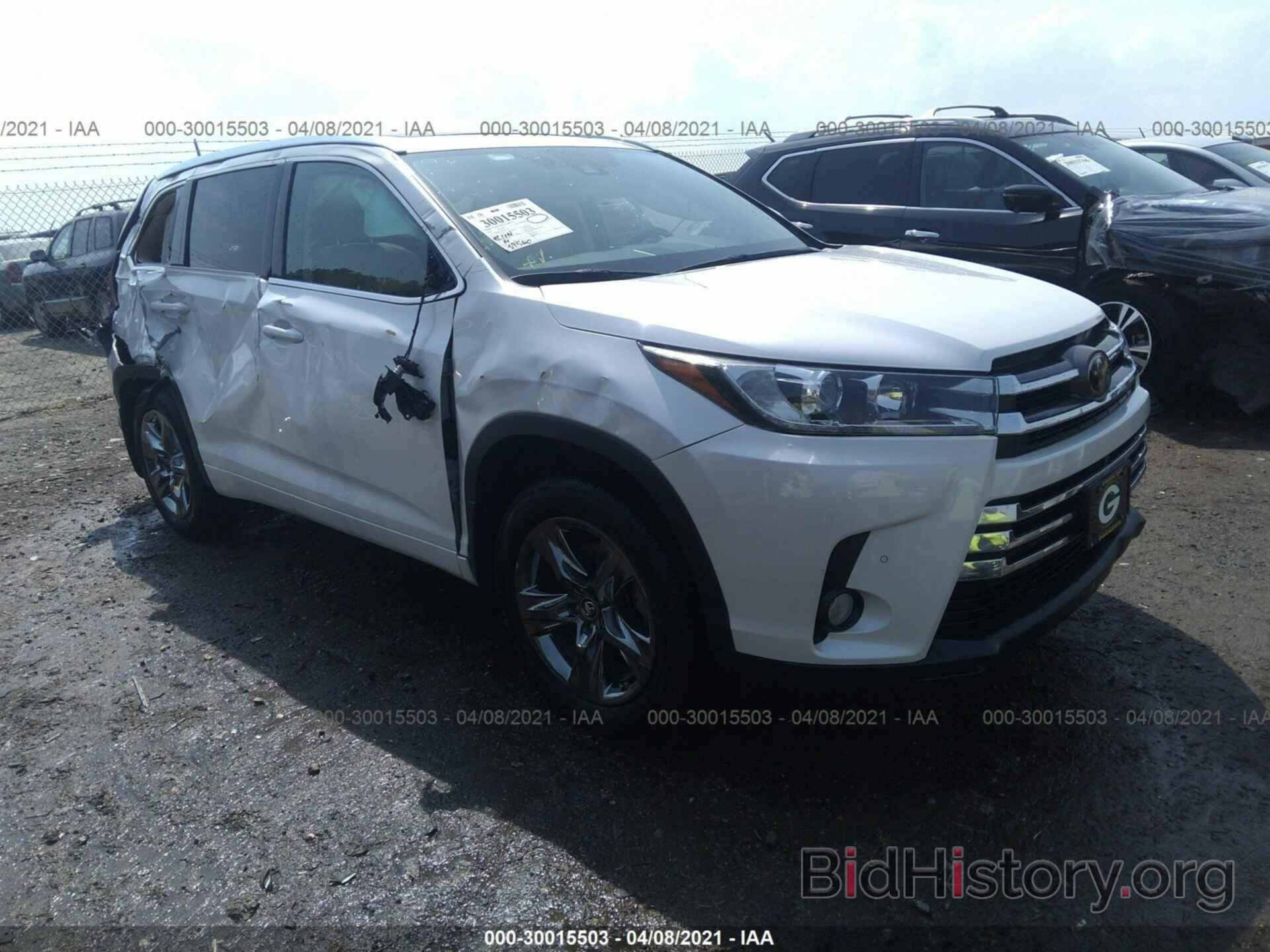 Photo 5TDDZRFH1JS845365 - TOYOTA HIGHLANDER 2018