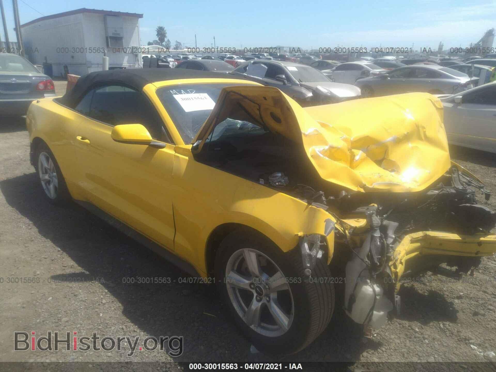 Photo 1FATP8EM4G5334666 - FORD MUSTANG 2016