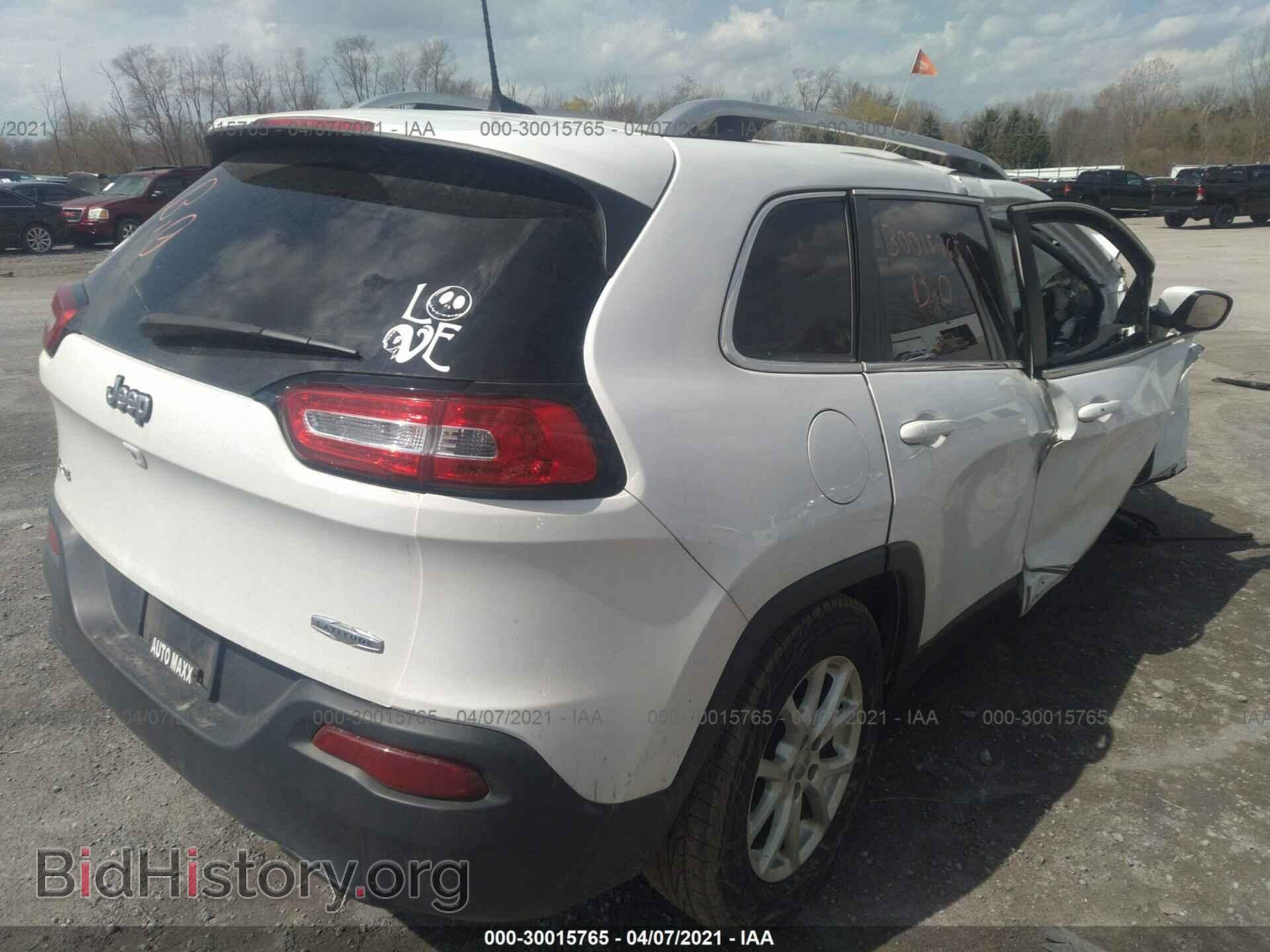 2016 JEEP CHEROKEE - VIN: 1C4PJMCB0GW193273 - Фото 4