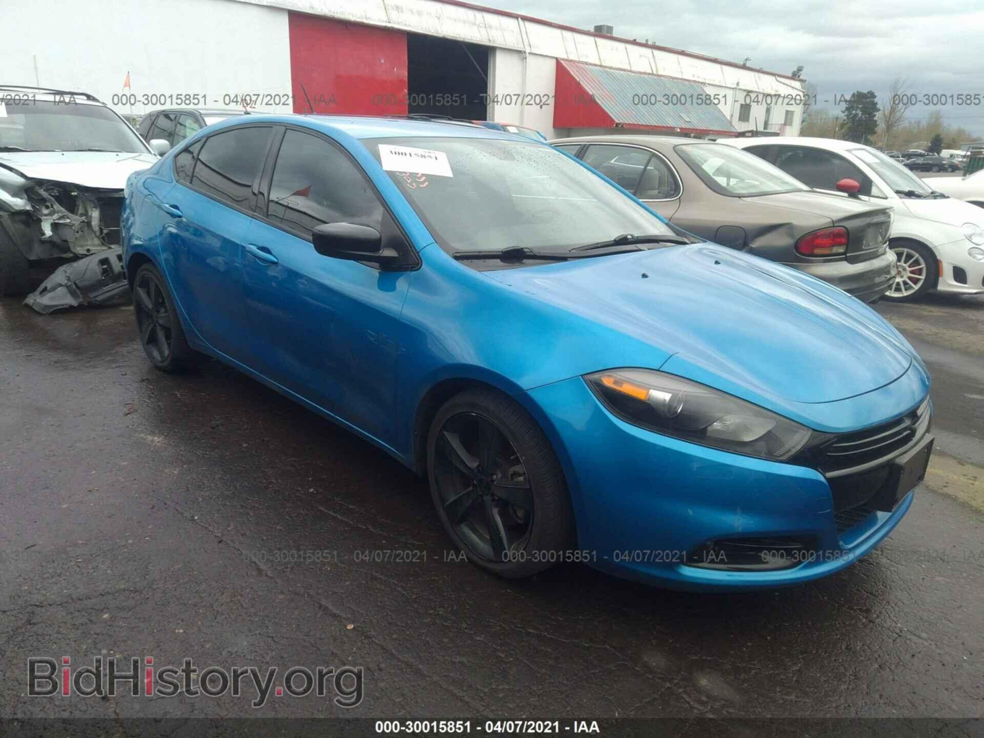 Photo 1C3CDFBB8FD391052 - DODGE DART 2015