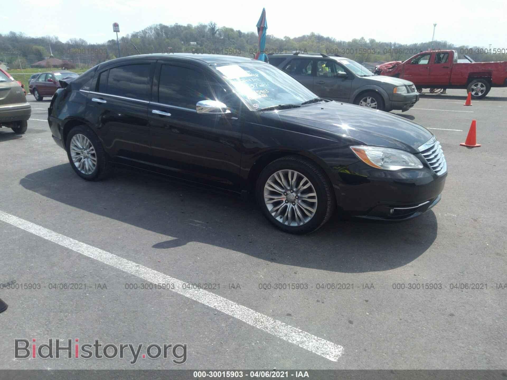 Photo 1C3CCBCG2CN107331 - CHRYSLER 200 2012