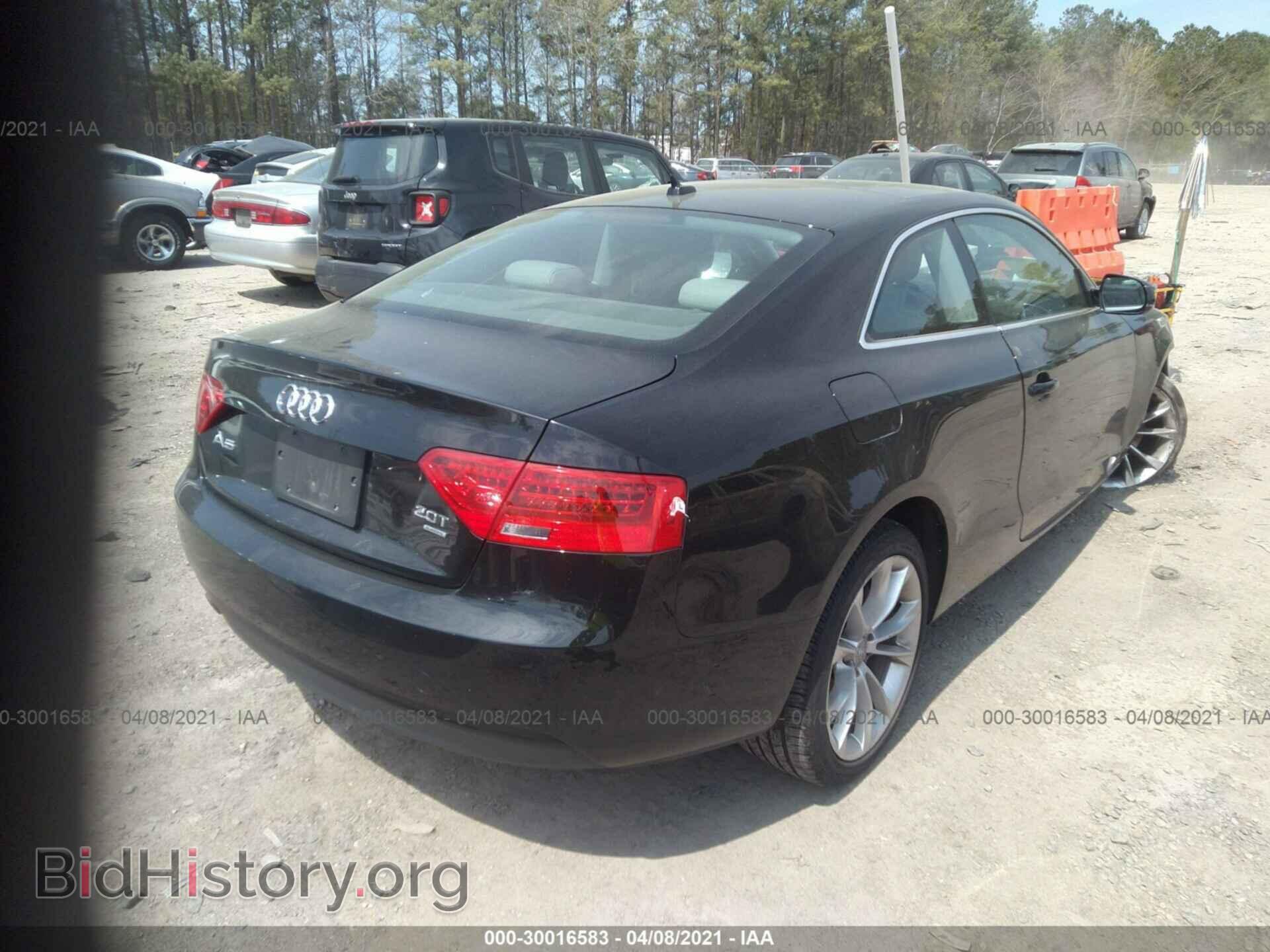 2013 AUDI A5 - VIN: WAUCFAFR0DA059182 - Фото 4