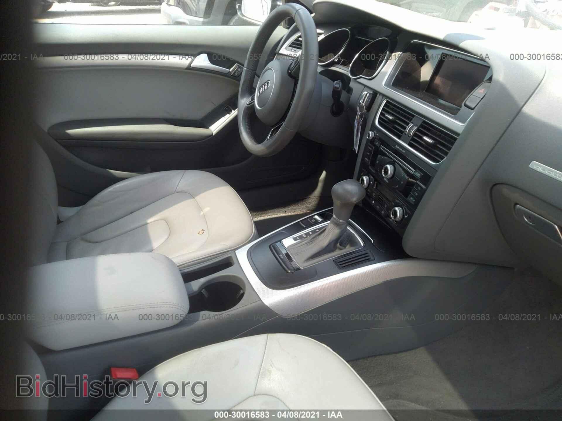 2013 AUDI A5 - VIN: WAUCFAFR0DA059182 - Фото 5