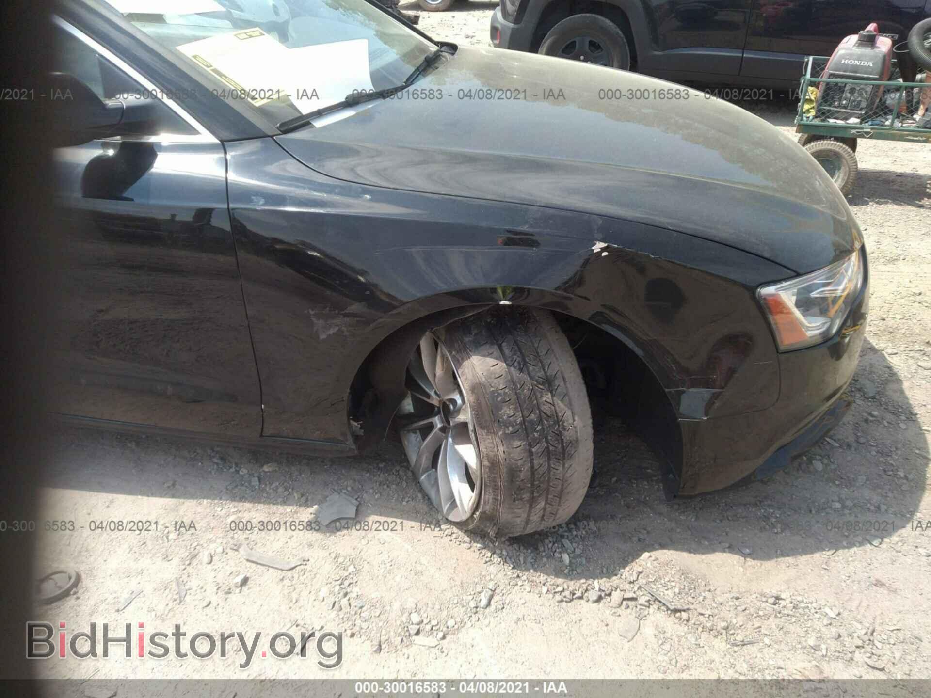 2013 AUDI A5 - VIN: WAUCFAFR0DA059182 - Фото 6