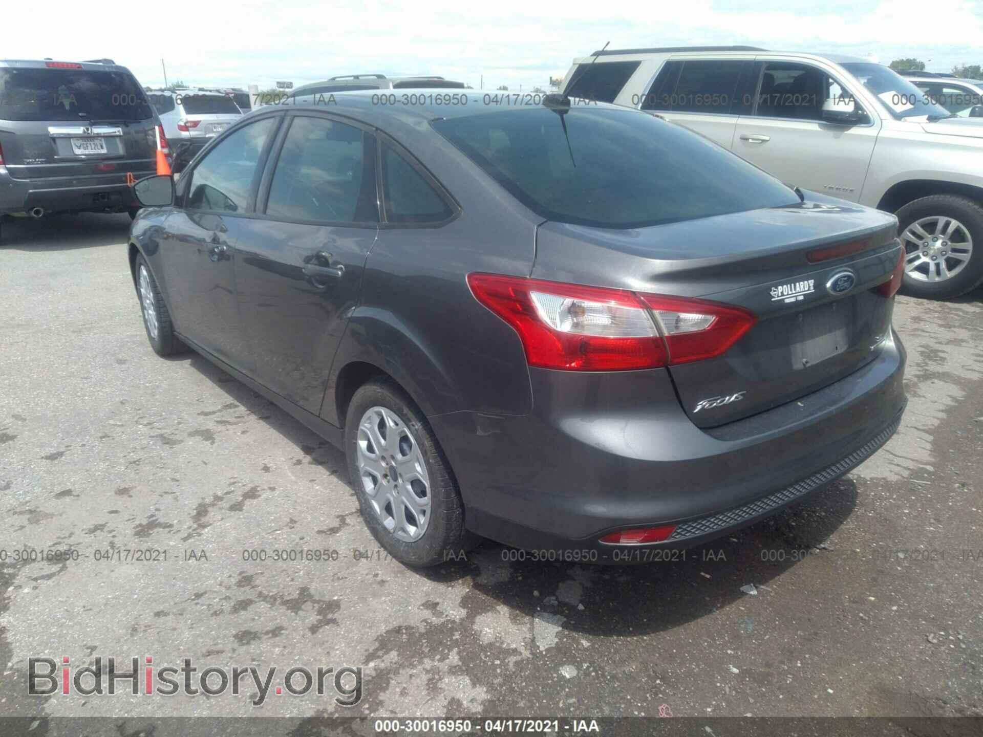 2012 FORD FOCUS - VIN: 1FAHP3F2XCL449607 - Photo 3