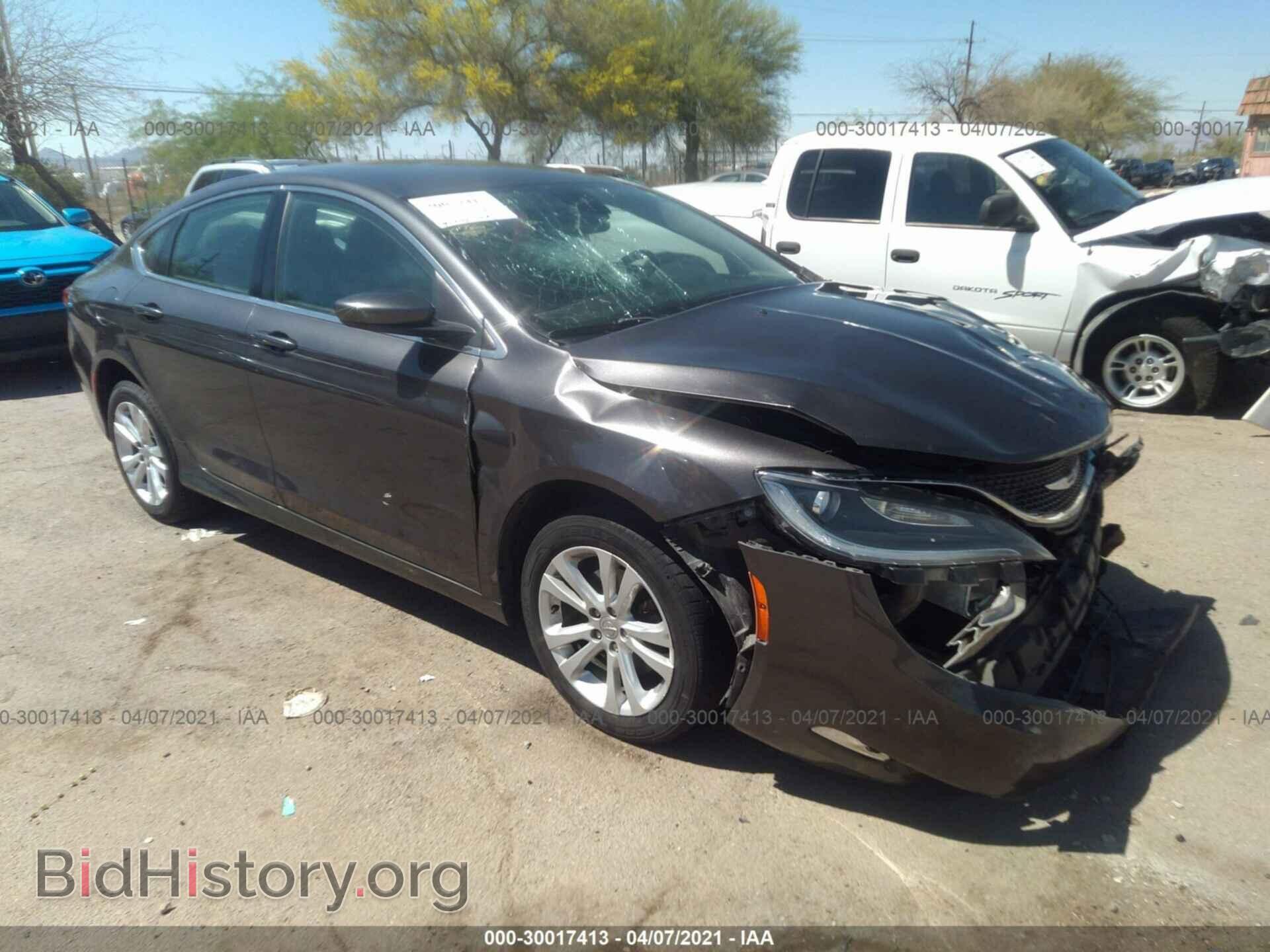 Фотография 1C3CCCAB9FN666506 - CHRYSLER 200 2015