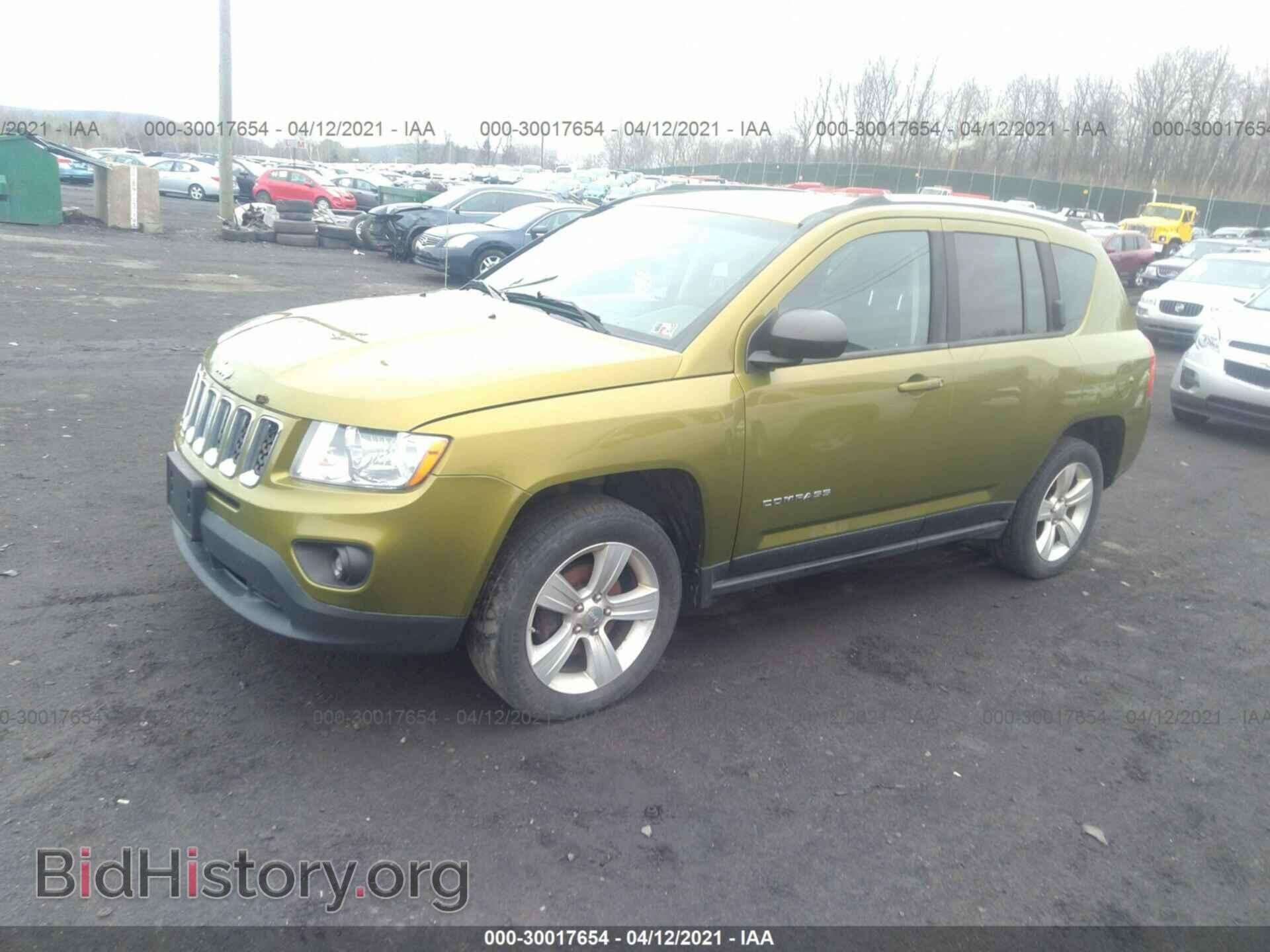 2012 JEEP COMPASS - VIN: 1C4NJDBB0CD650629 - Фото 2