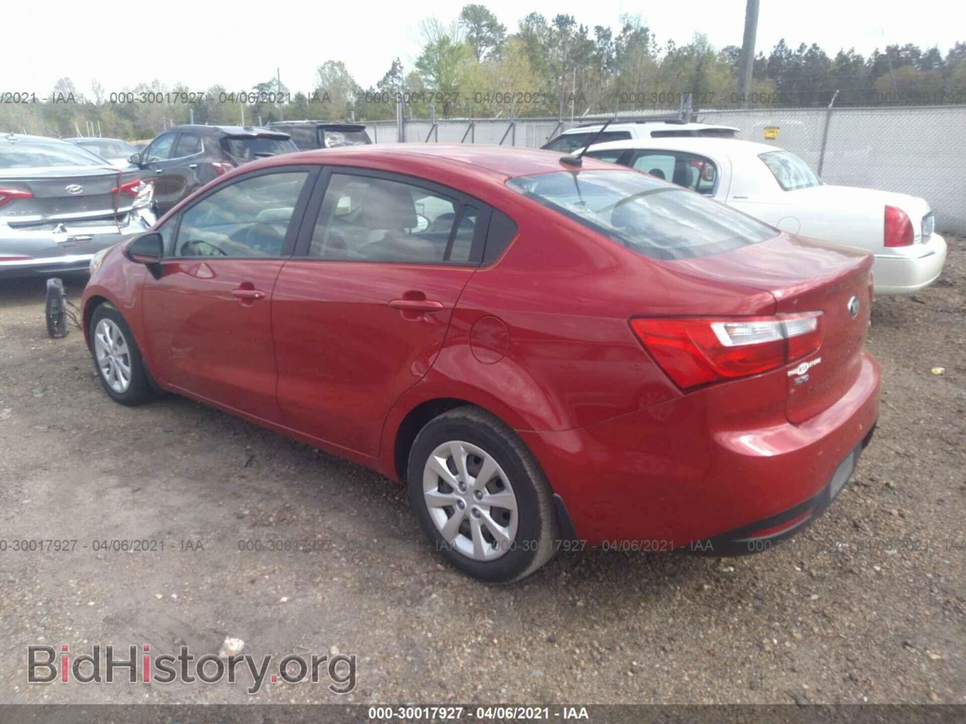 2015 KIA RIO - VIN: KNADM4A38F6428617 - Фото 3
