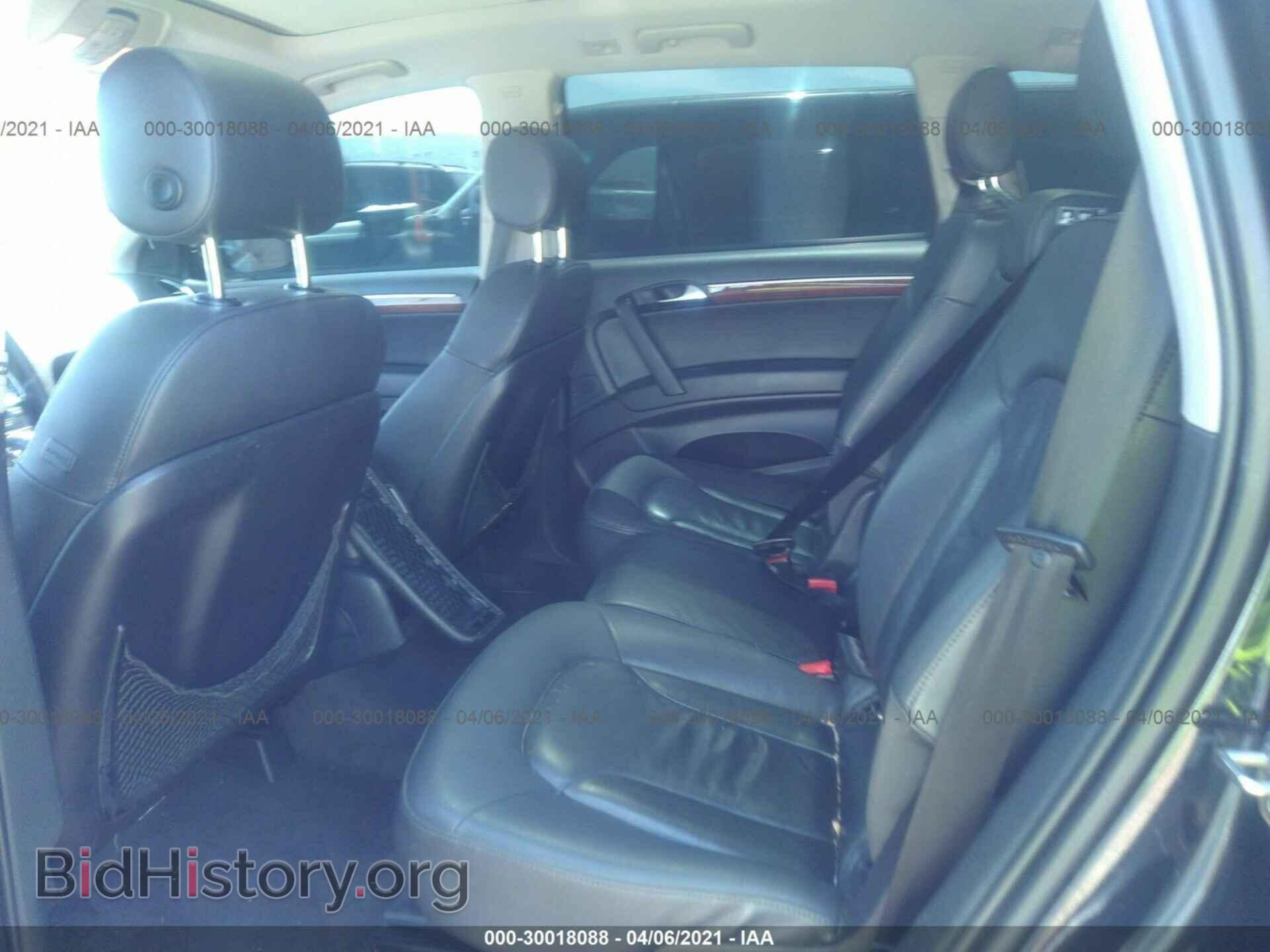 2008 AUDI Q7 - VIN: WA1BY74L48D062871 - Фото 8