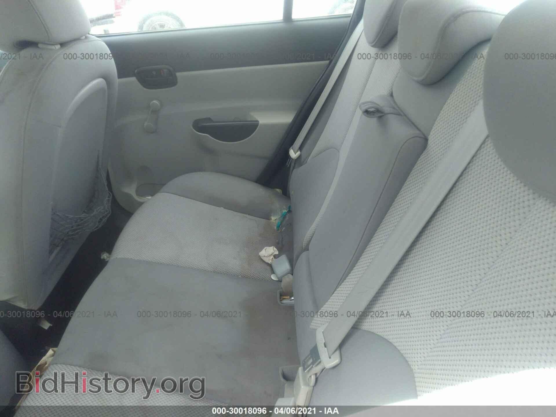 2011 HYUNDAI ACCENT - VIN: KMHCN4AC1BU613802 - Фото 8