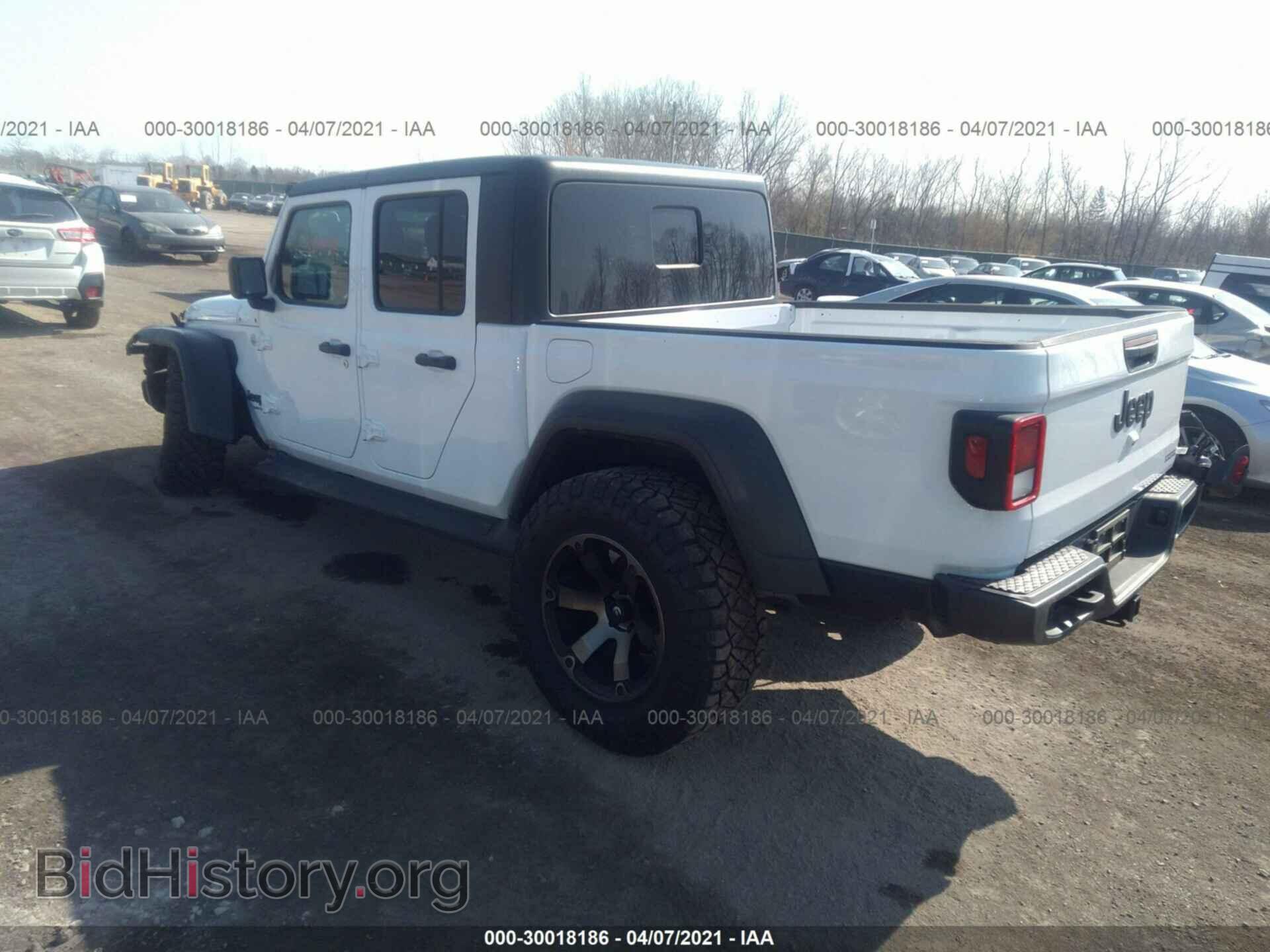 2020 JEEP GLADIATOR - VIN: 1C6HJTAG2LL122687 - Фото 3