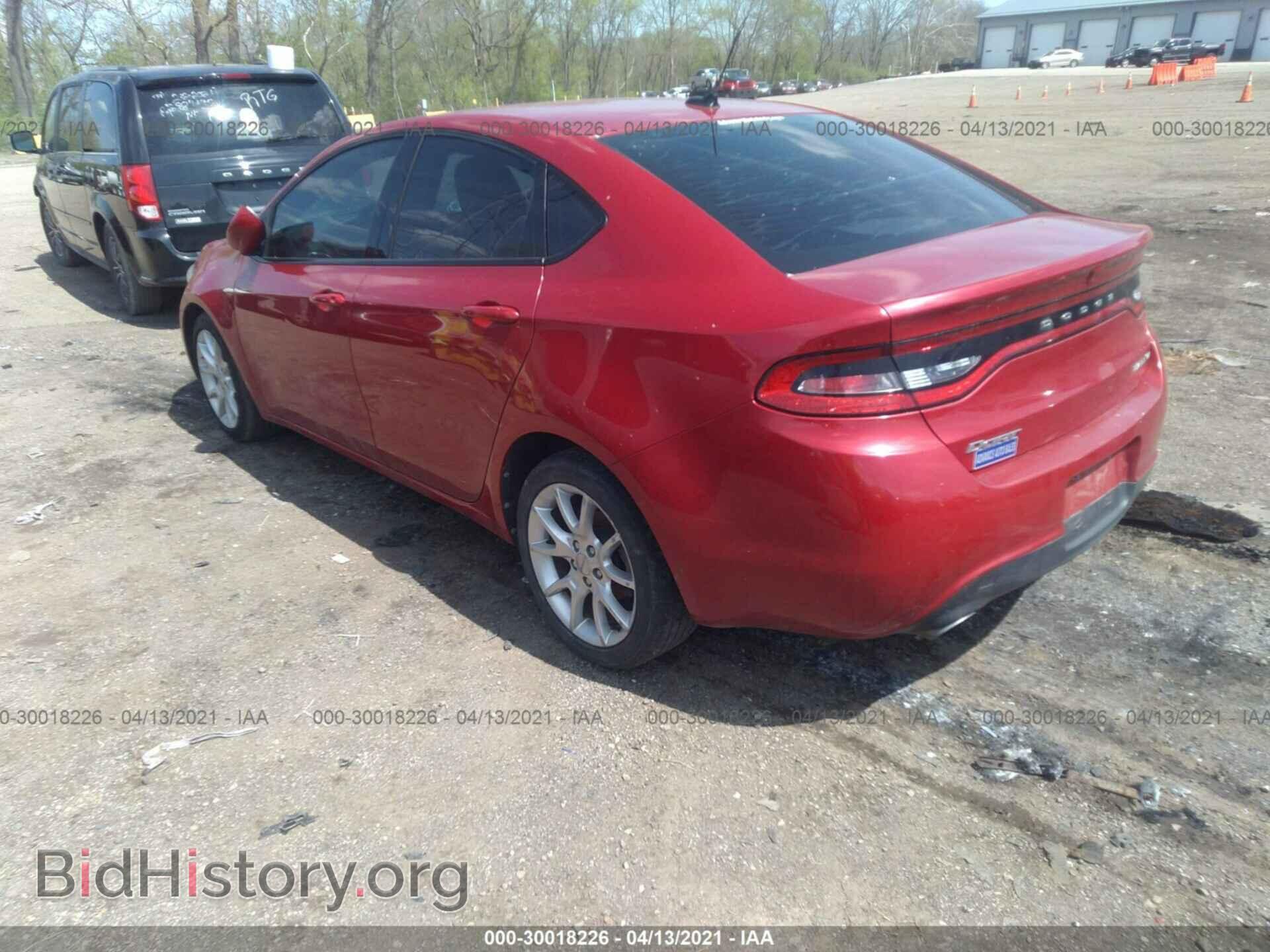 2013 DODGE DART - VIN: 1C3CDFBA2DD123442 - Фото 3