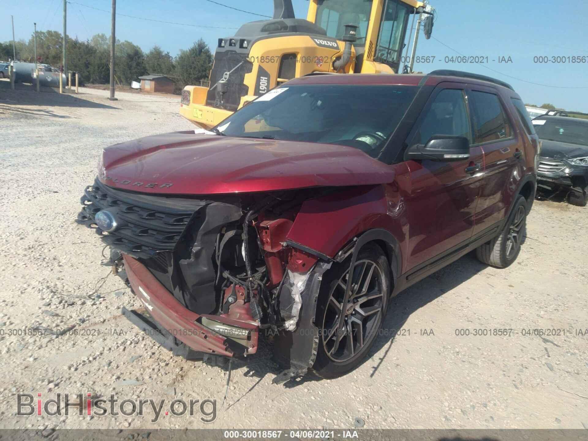 2016 FORD EXPLORER - VIN: 1FM5K8GTXGGB25700 - Фото 2