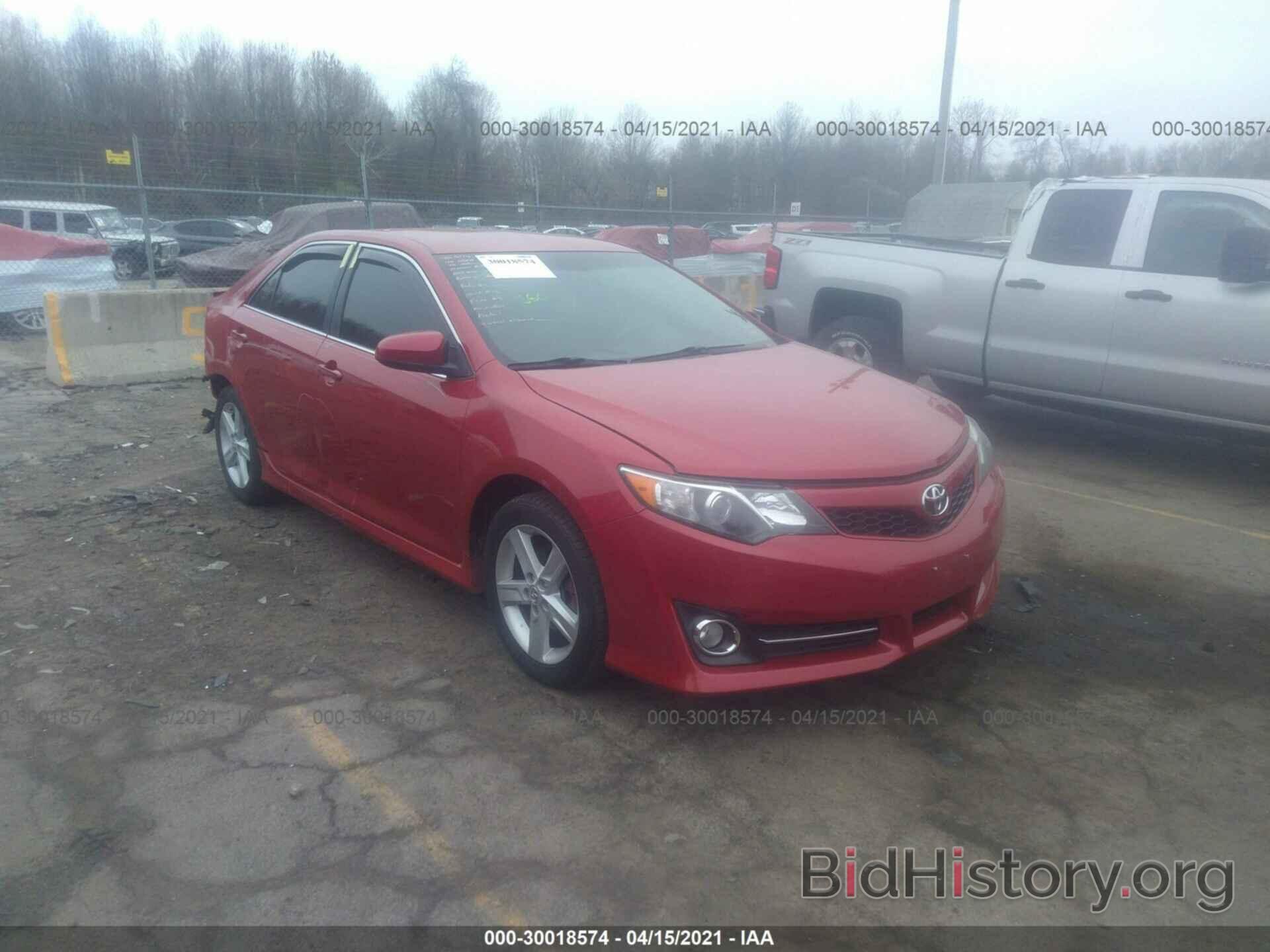 Photo 4T1BF1FK8CU580208 - TOYOTA CAMRY 2012