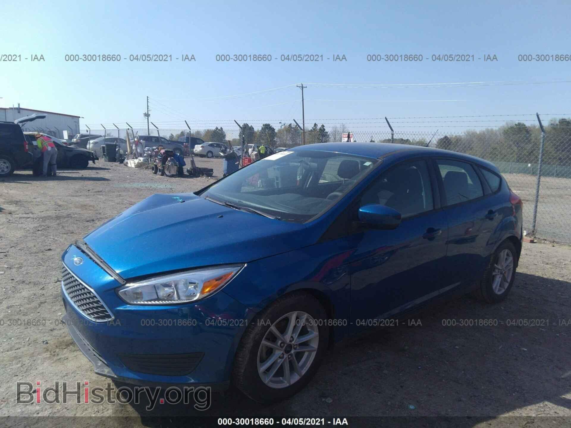 2018 FORD FOCUS - VIN: 1FADP3K21JL284581 - Фото 2