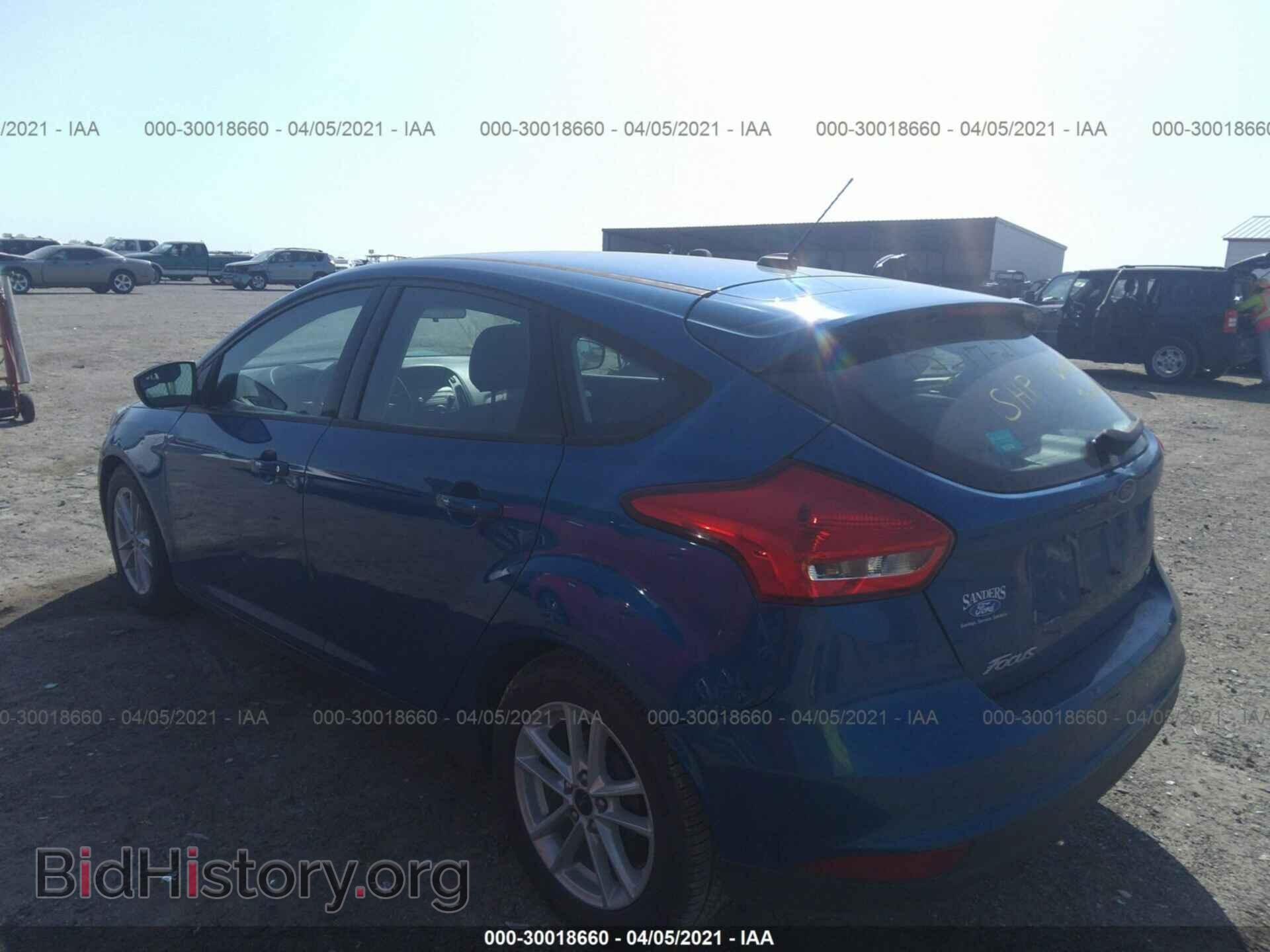 2018 FORD FOCUS - VIN: 1FADP3K21JL284581 - Фото 3