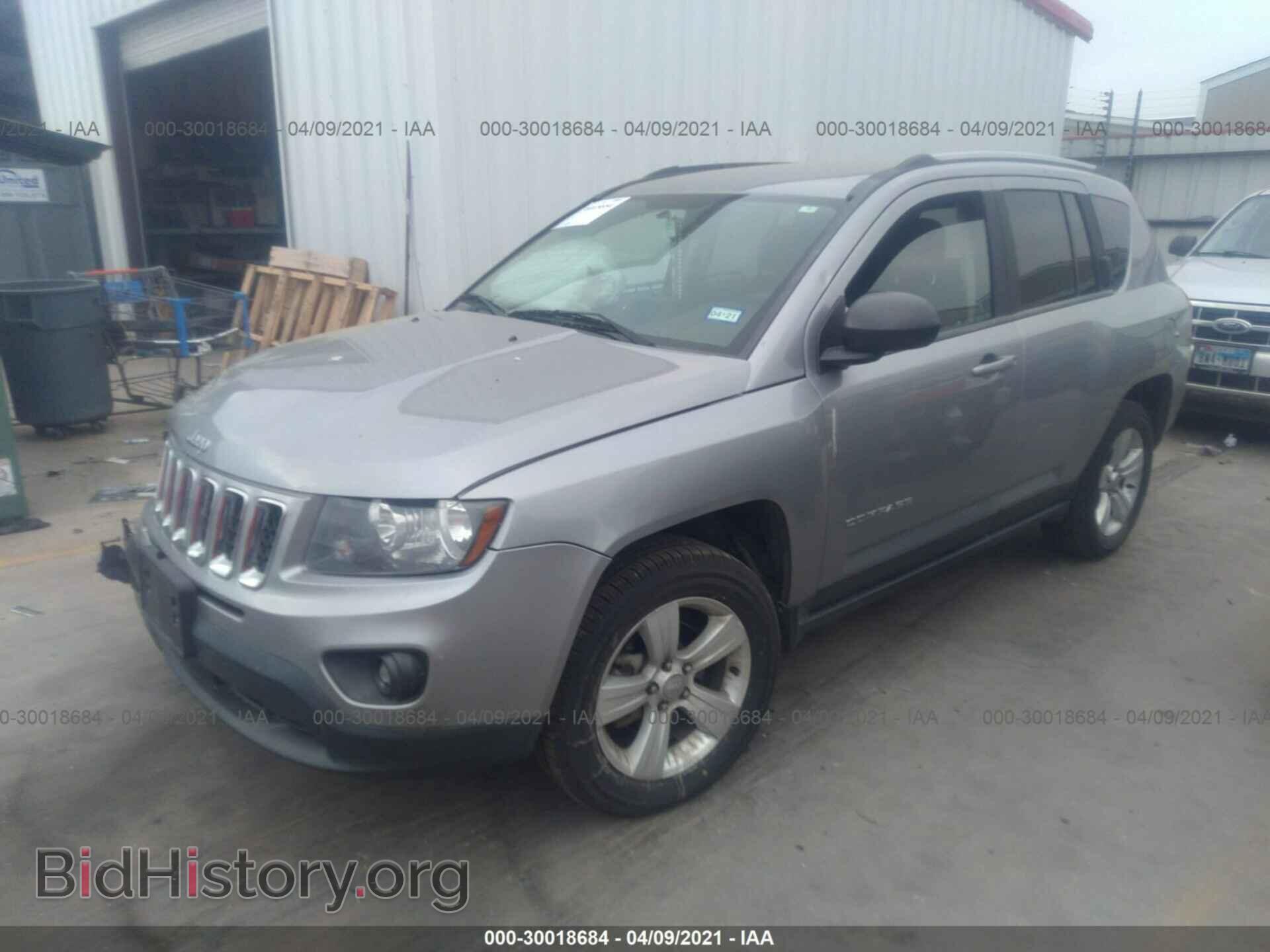 2015 JEEP COMPASS - VIN: 1C4NJDBB2FD424144 - Фото 2
